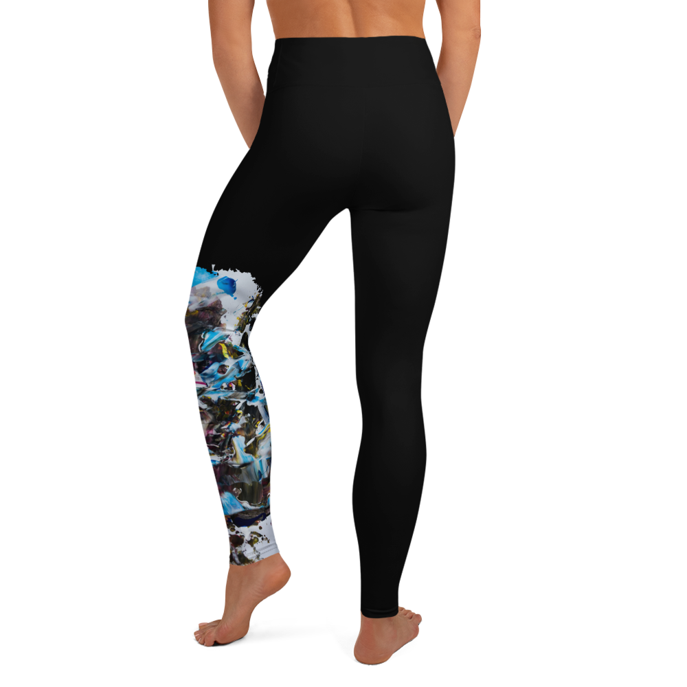 Gmoit mit Farbe Yoga-Leggings