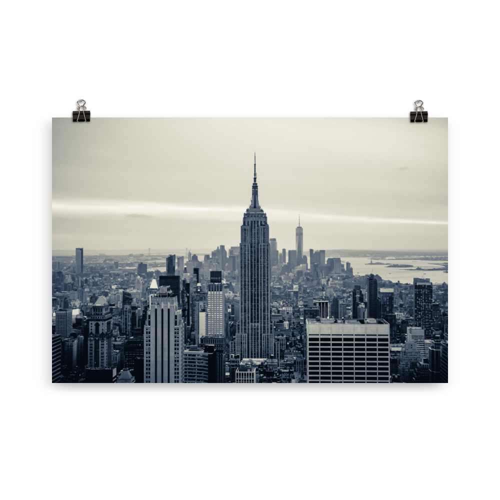 Empire State Building in New York - Poster