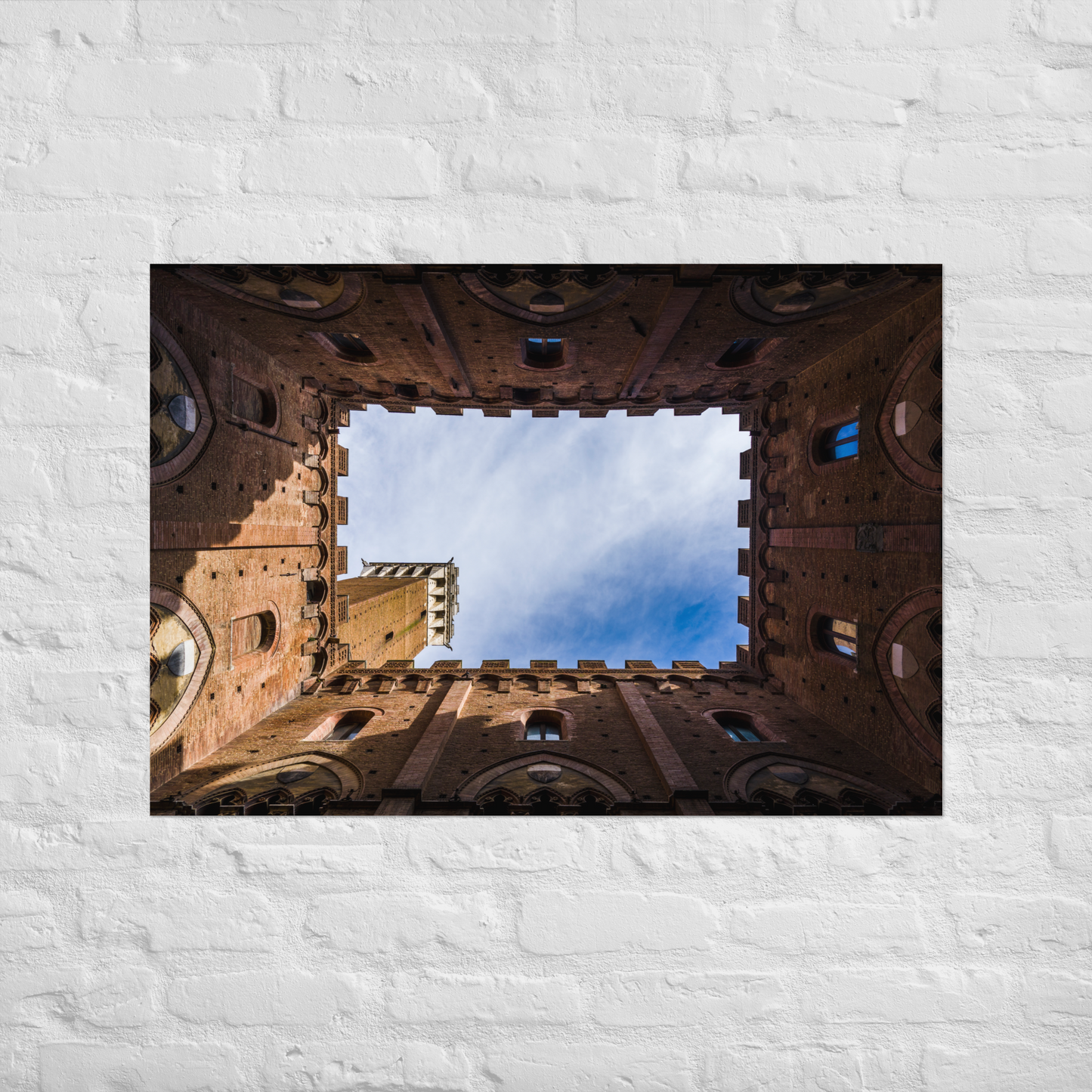 Siena in der Toskana - Poster