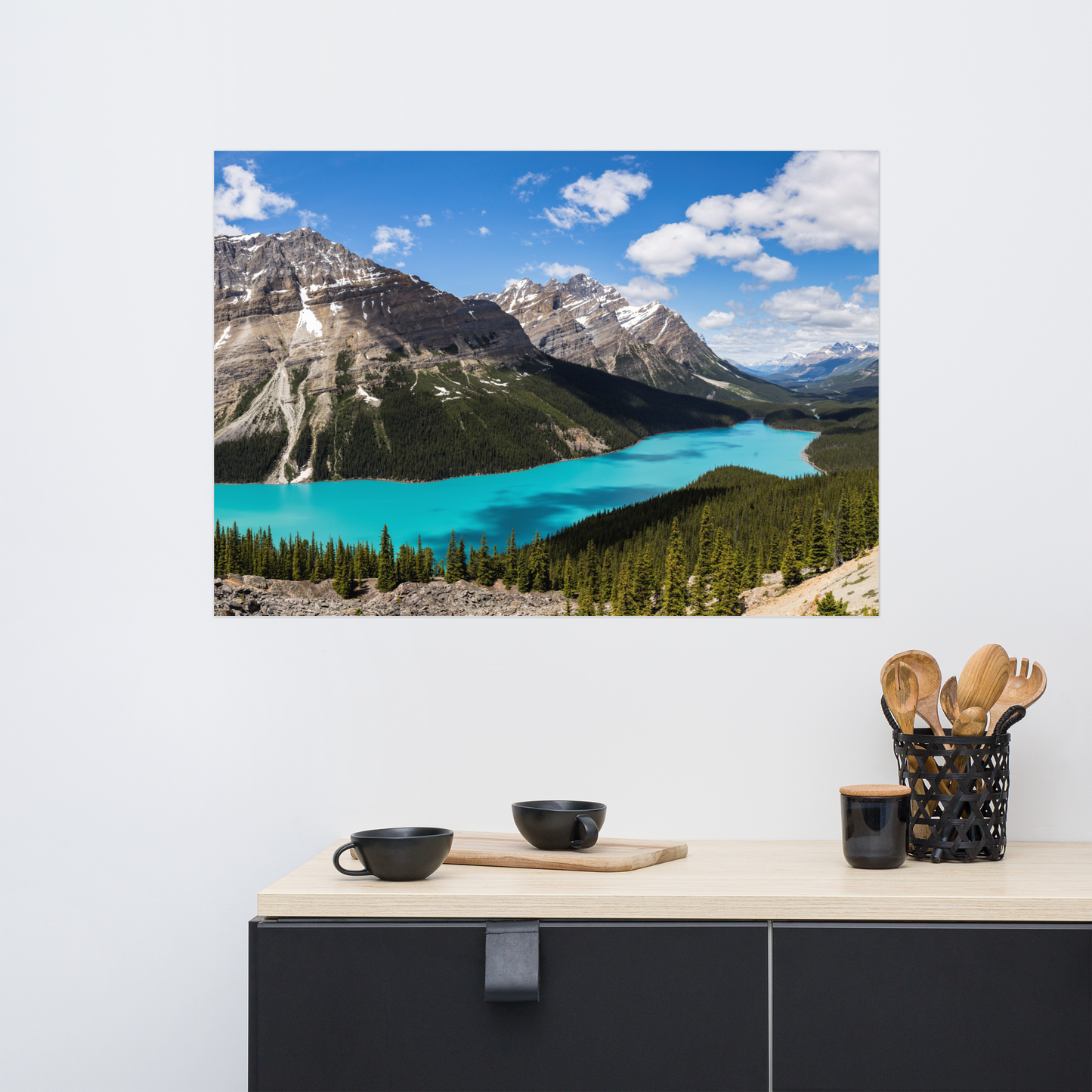 Peyto Lake in Westkanada - Poster