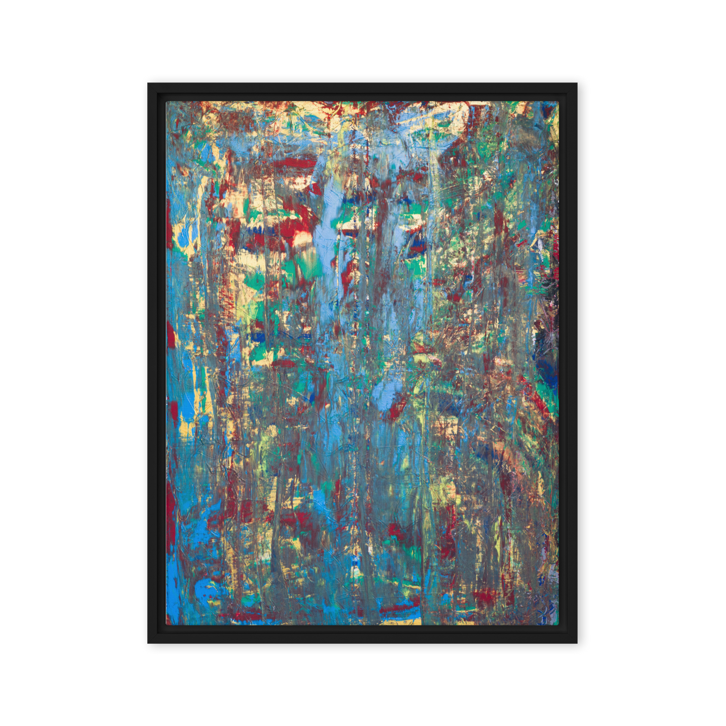 Gmoit with Color Calm - Framed Canvas