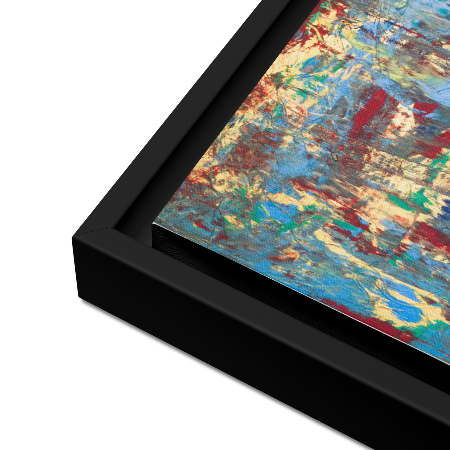 Gmoit with Color Calm - Framed Canvas