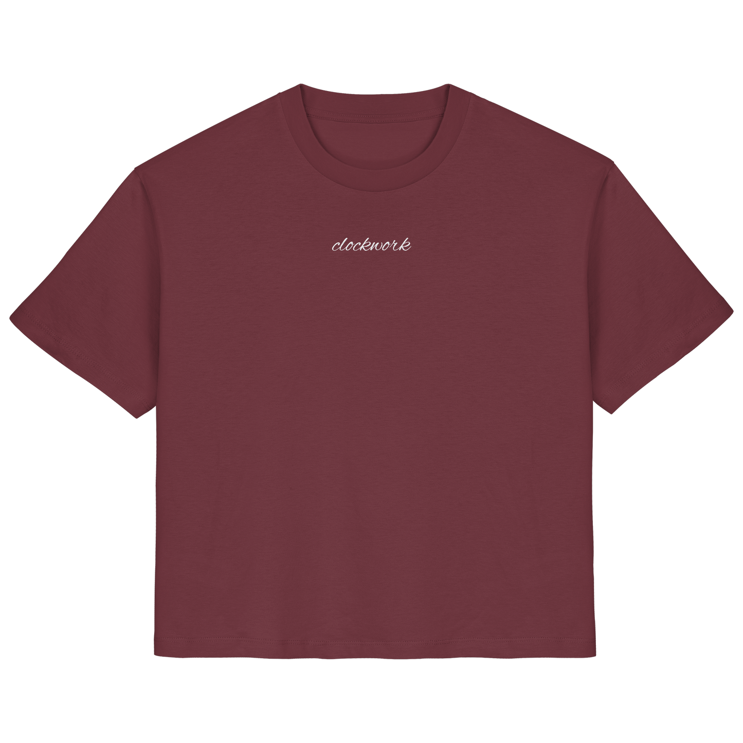 Gmoit clockwork white - Ladies Organic Shirt