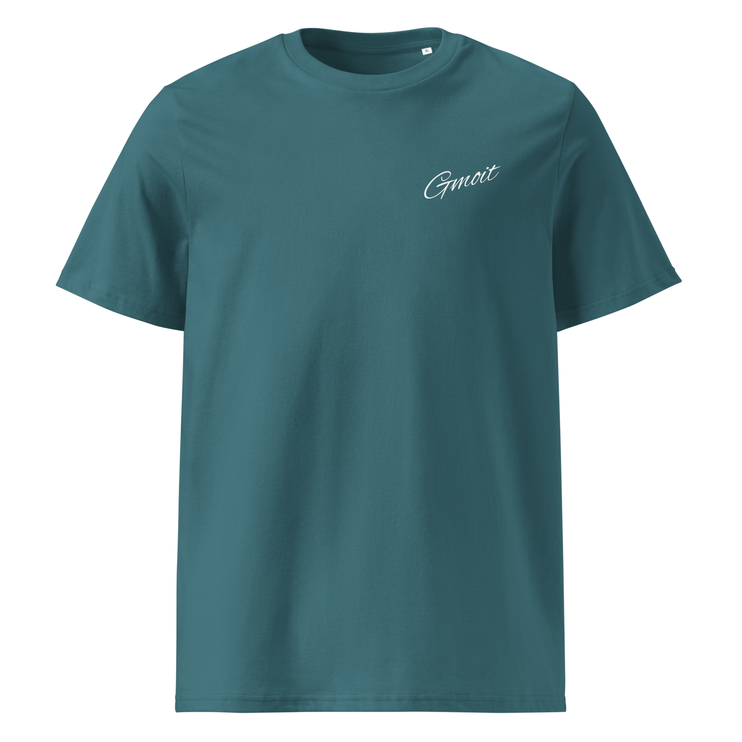 Gmoit mit Farbe live forever Unisex-Bio-Baumwoll-T-Shirt