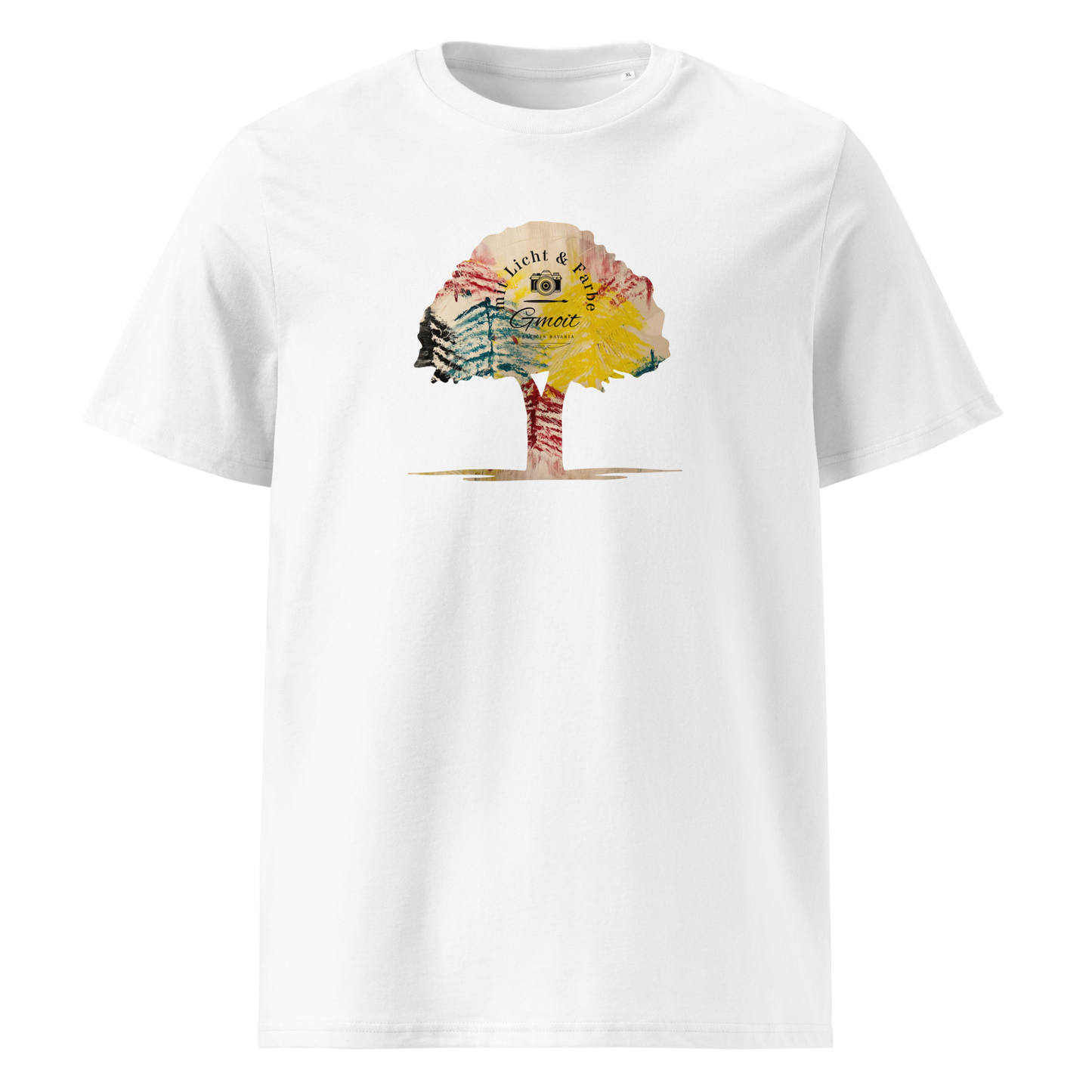 Gmoit mit Farbe the woods Unisex-Bio-Baumwoll-T-Shirt
