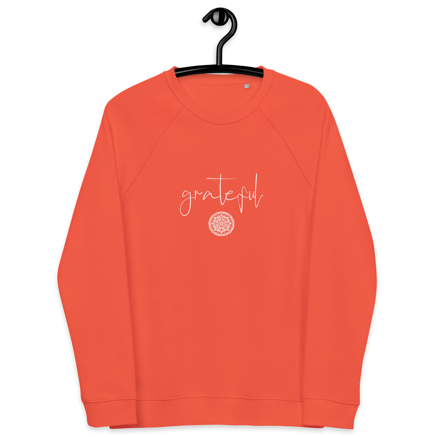 Gmoit mit Licht Grateful Unisex Bio-Raglan-Pullover