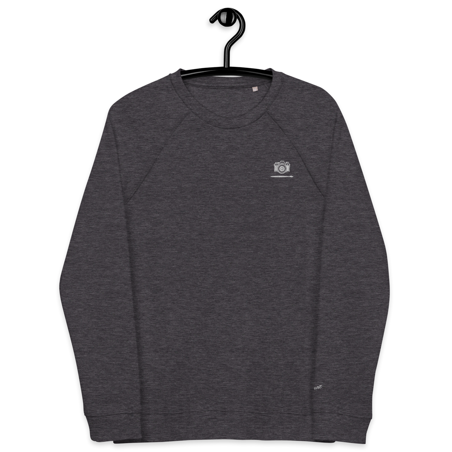 Gmoit mit Licht Unisex Bio-Raglan-Pullover