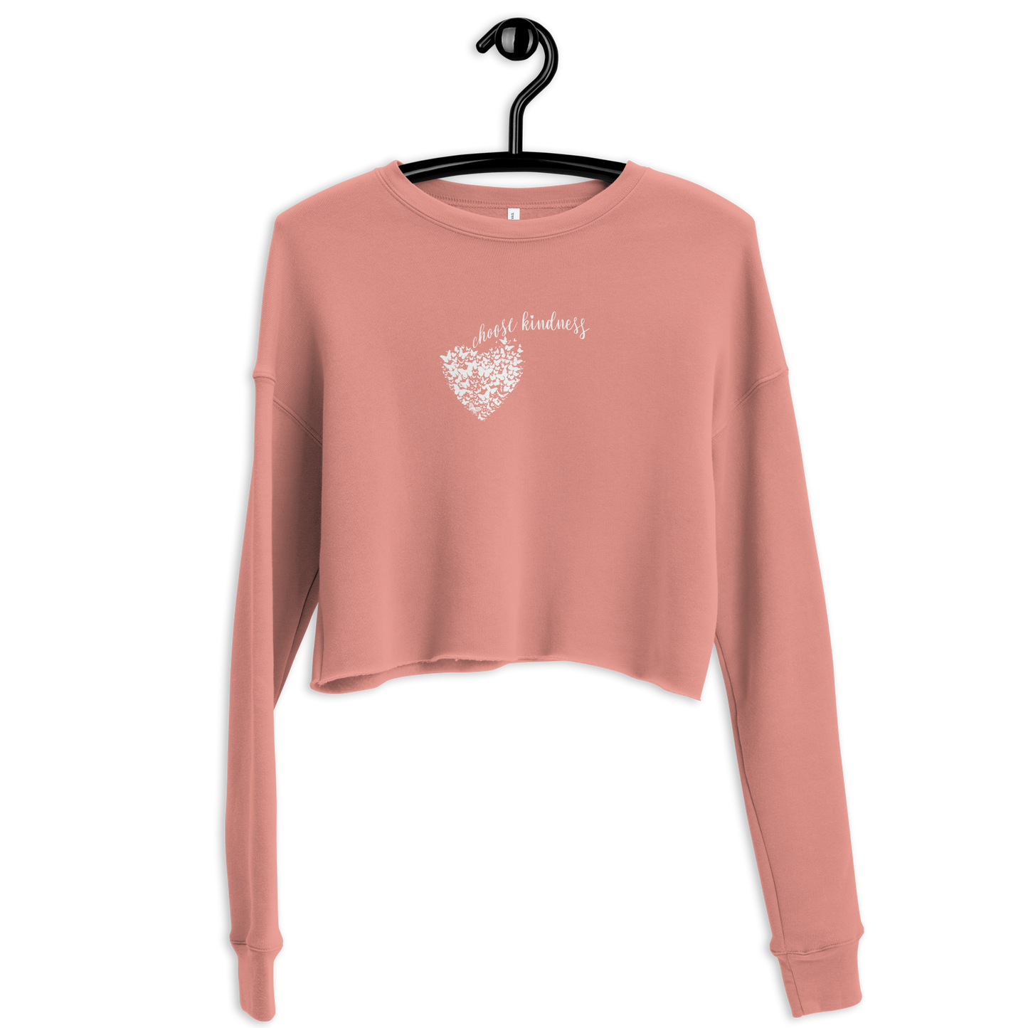 Gmoit mit Licht choose kindness Crop-Pullover