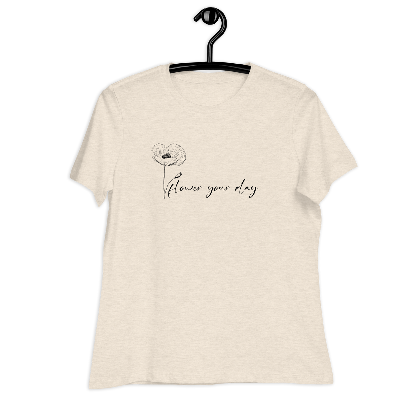 Gmoit mit Licht Flower your day Damen-T-Shirt