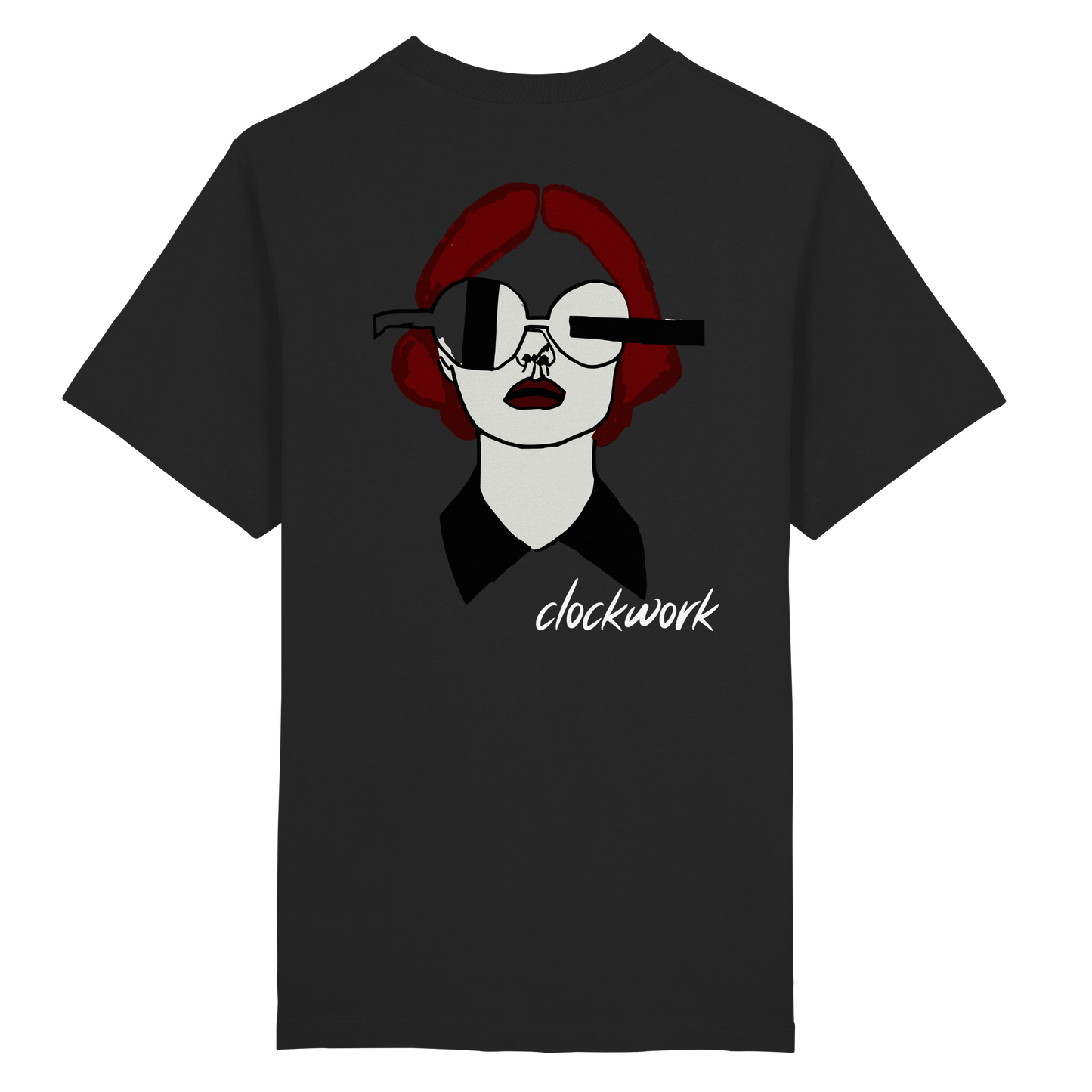 Gmoit clockwork white - Heavy Oversized Organic Shirt