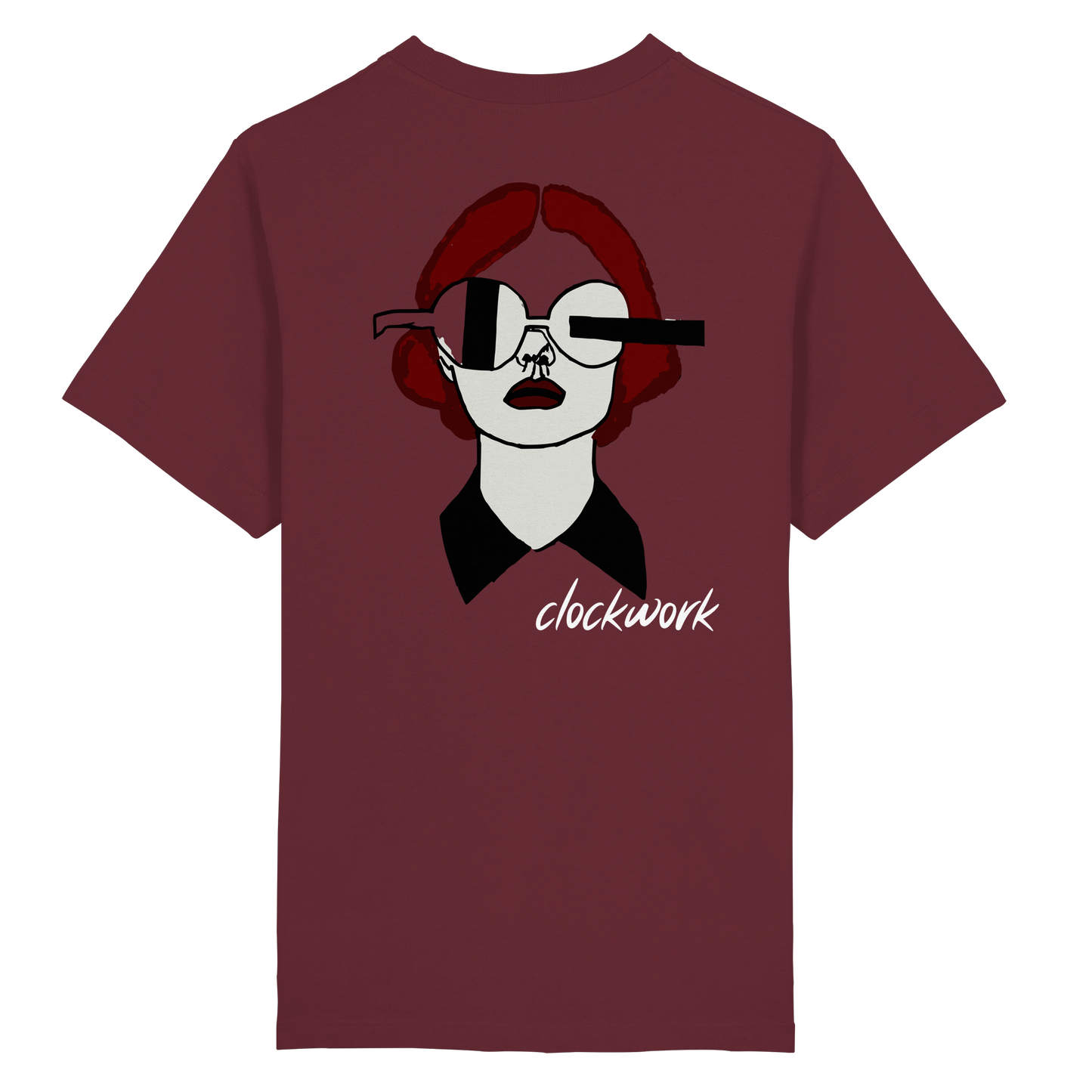 Gmoit clockwork white - Heavy Oversized Organic Shirt