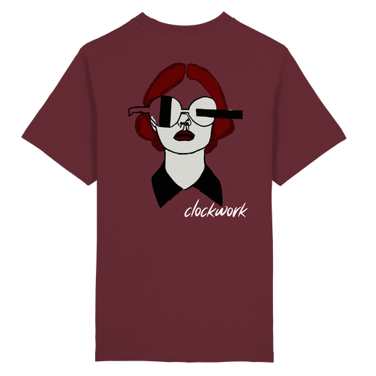 Gmoit clockwork white - Heavy Oversized Organic Shirt