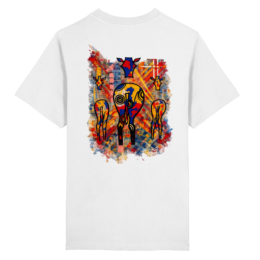 Gmoit african vibes black - Heavy Oversized Organic Shirt