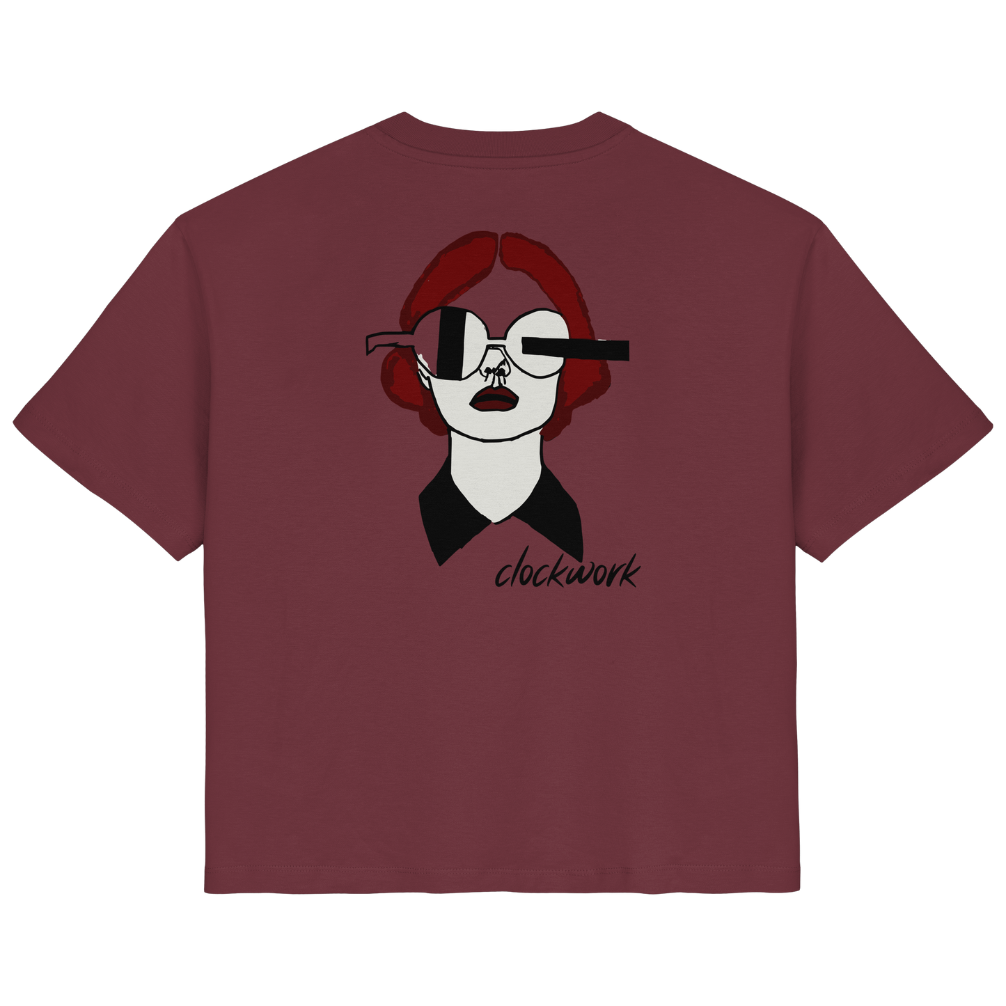 Gmoit clockwork white - Ladies Organic Shirt