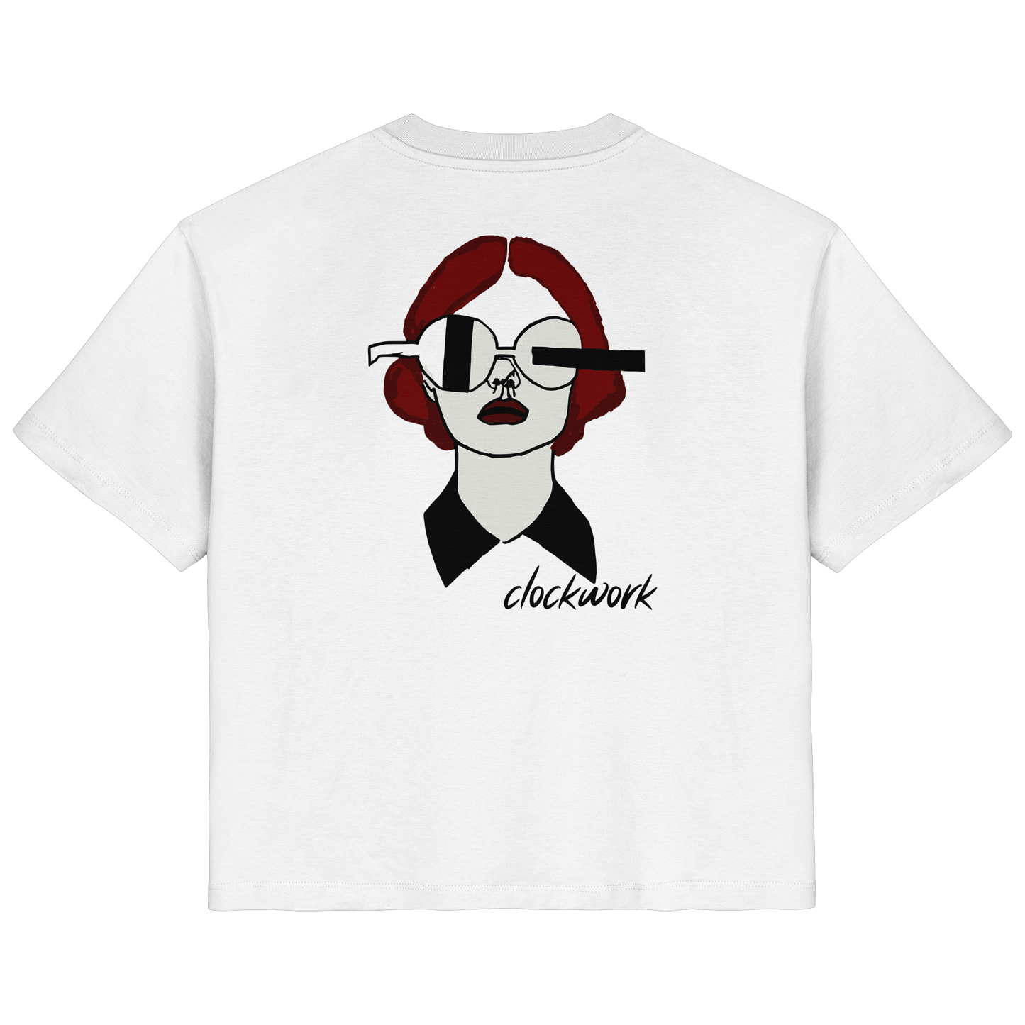 Gmoit clockwork black - Ladies Organic Shirt