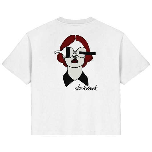 Gmoit clockwork black - Ladies Organic Shirt