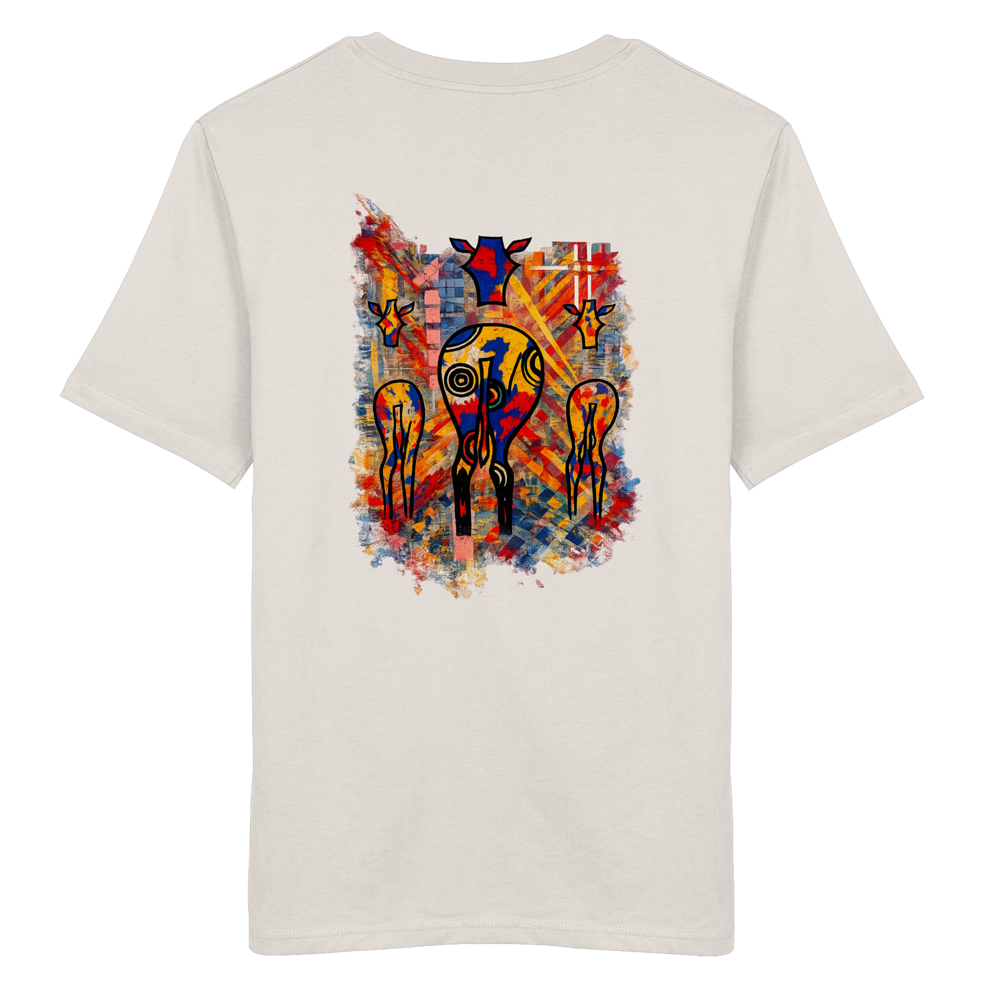 Gmoit african vibes black - Organic Shirt