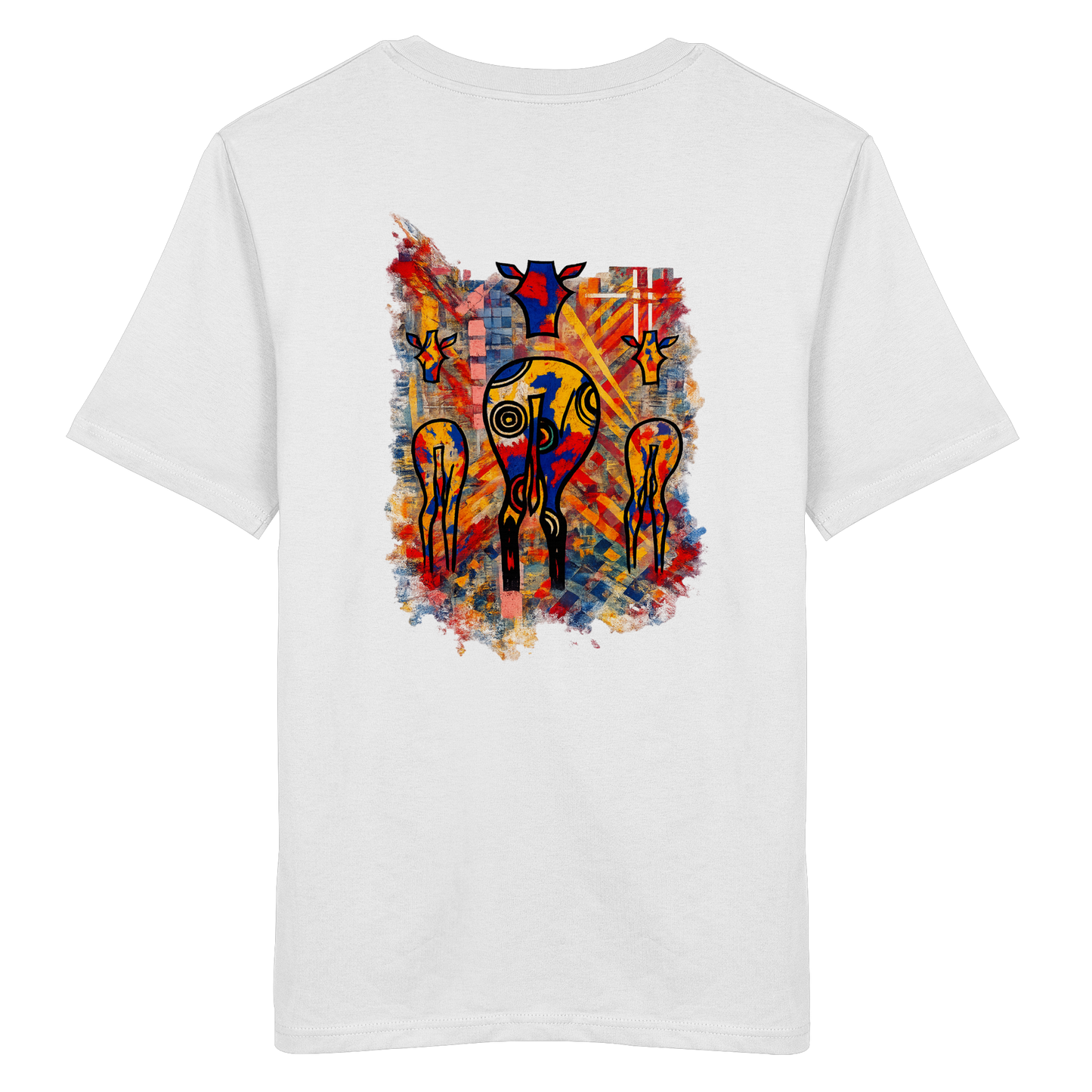 Gmoit african vibes black - Organic Shirt
