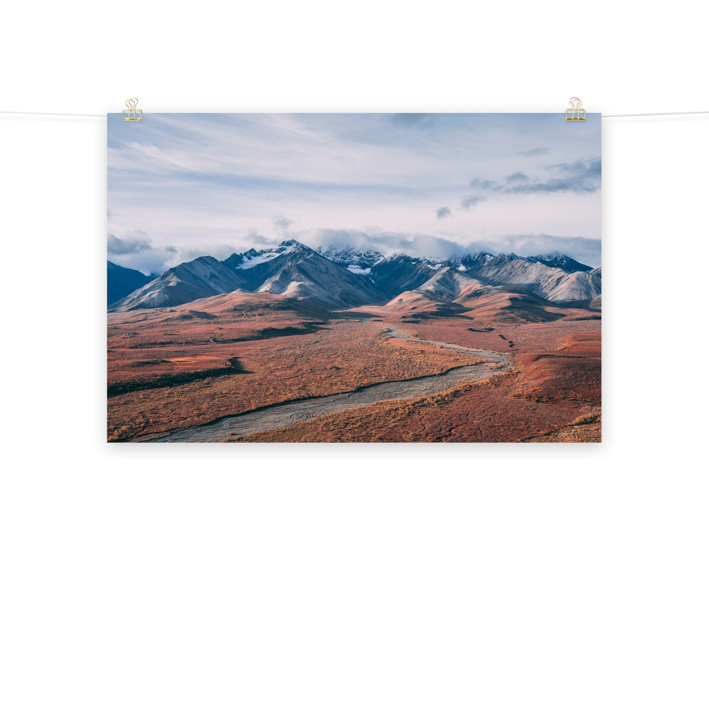 Denali Nationalpark in Alaska - Poster