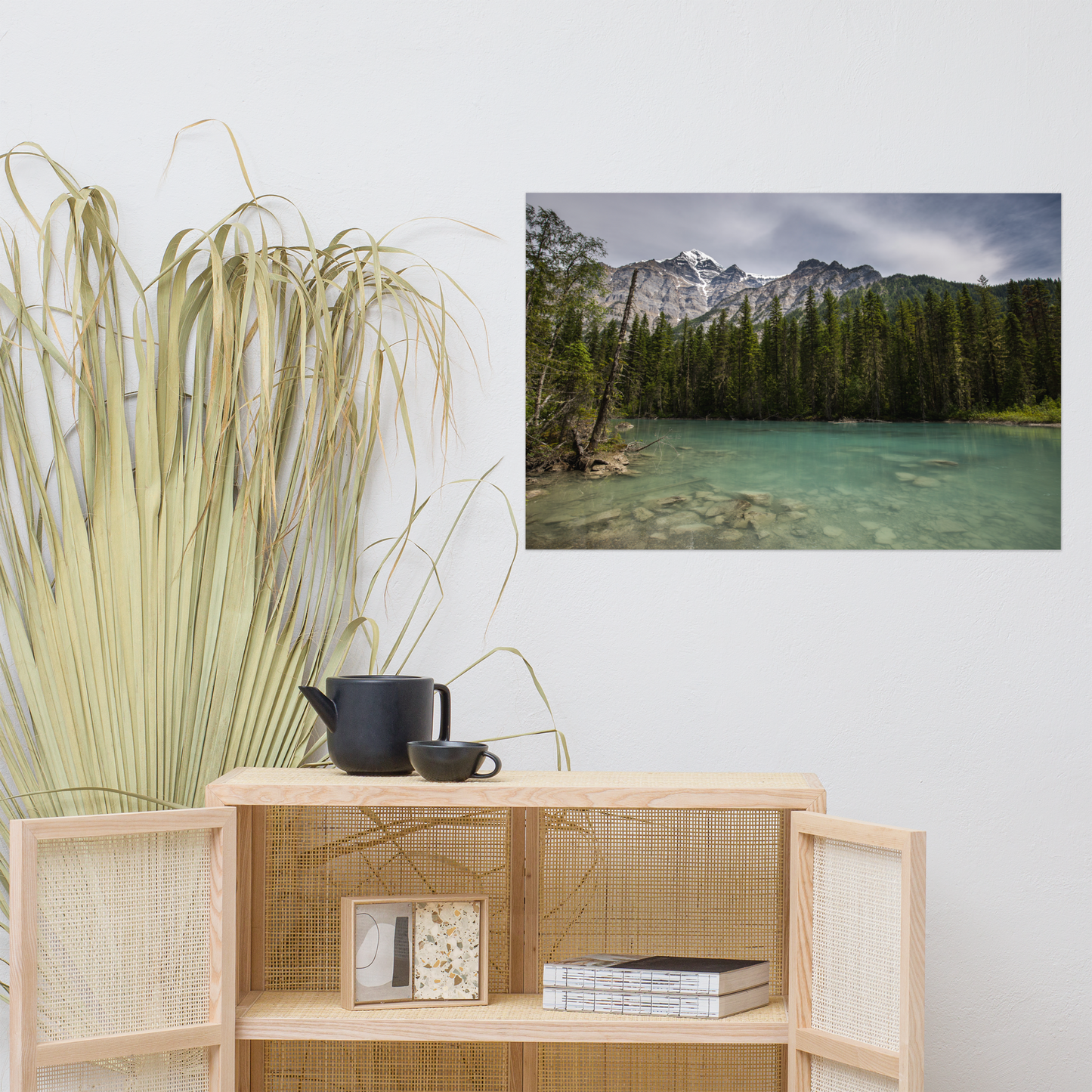 Wanderung zum Kinney Lake in Westkanada - Poster