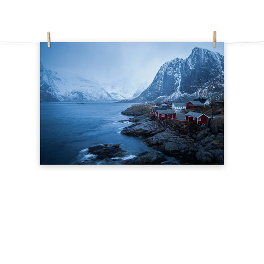 Hamnøy auf den Lofoten - Poster