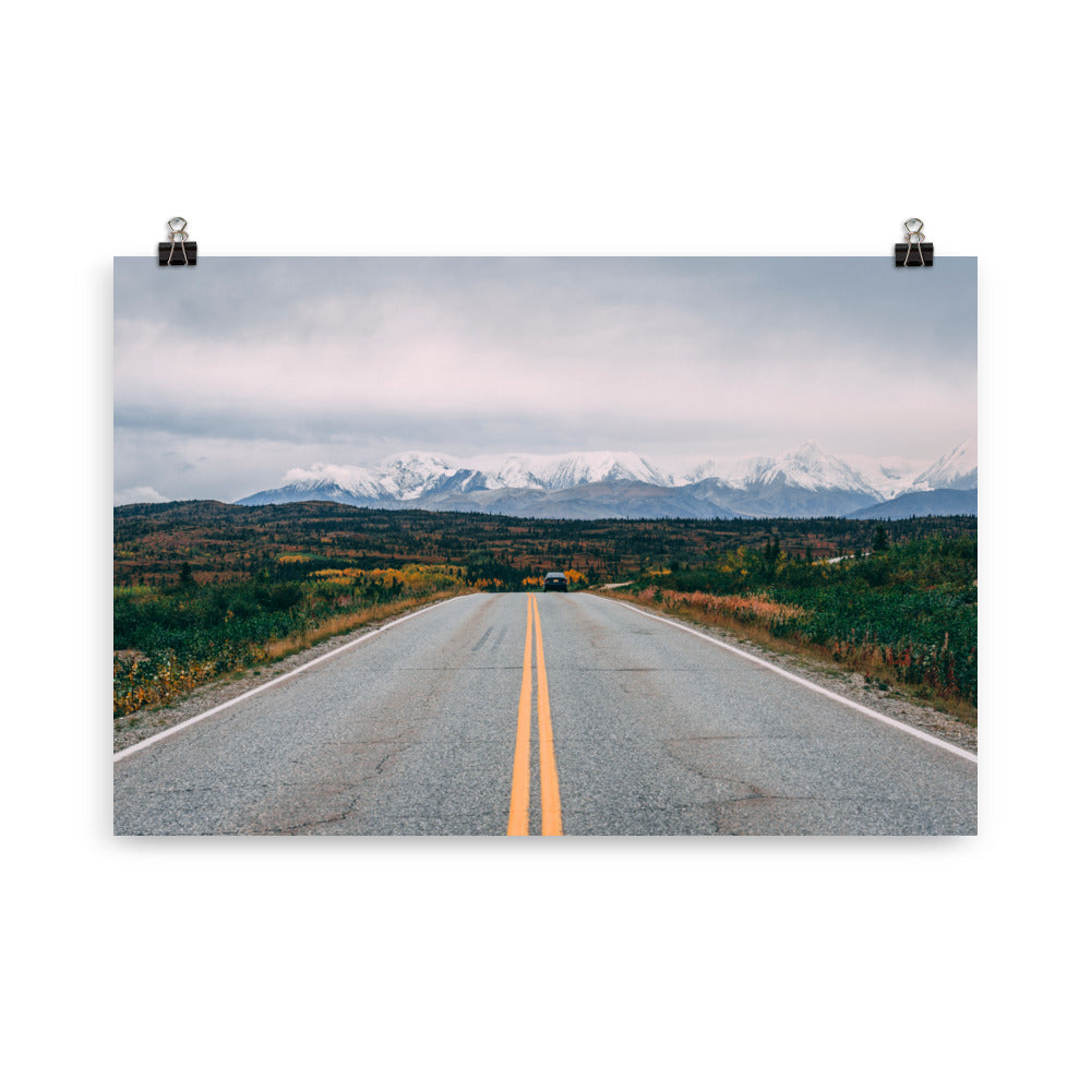 Alaska Range - Poster