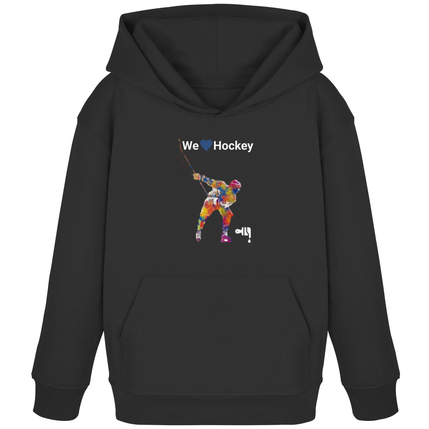 Gmoit WE LOVE HOCKEY - Kids Organic Hoodie