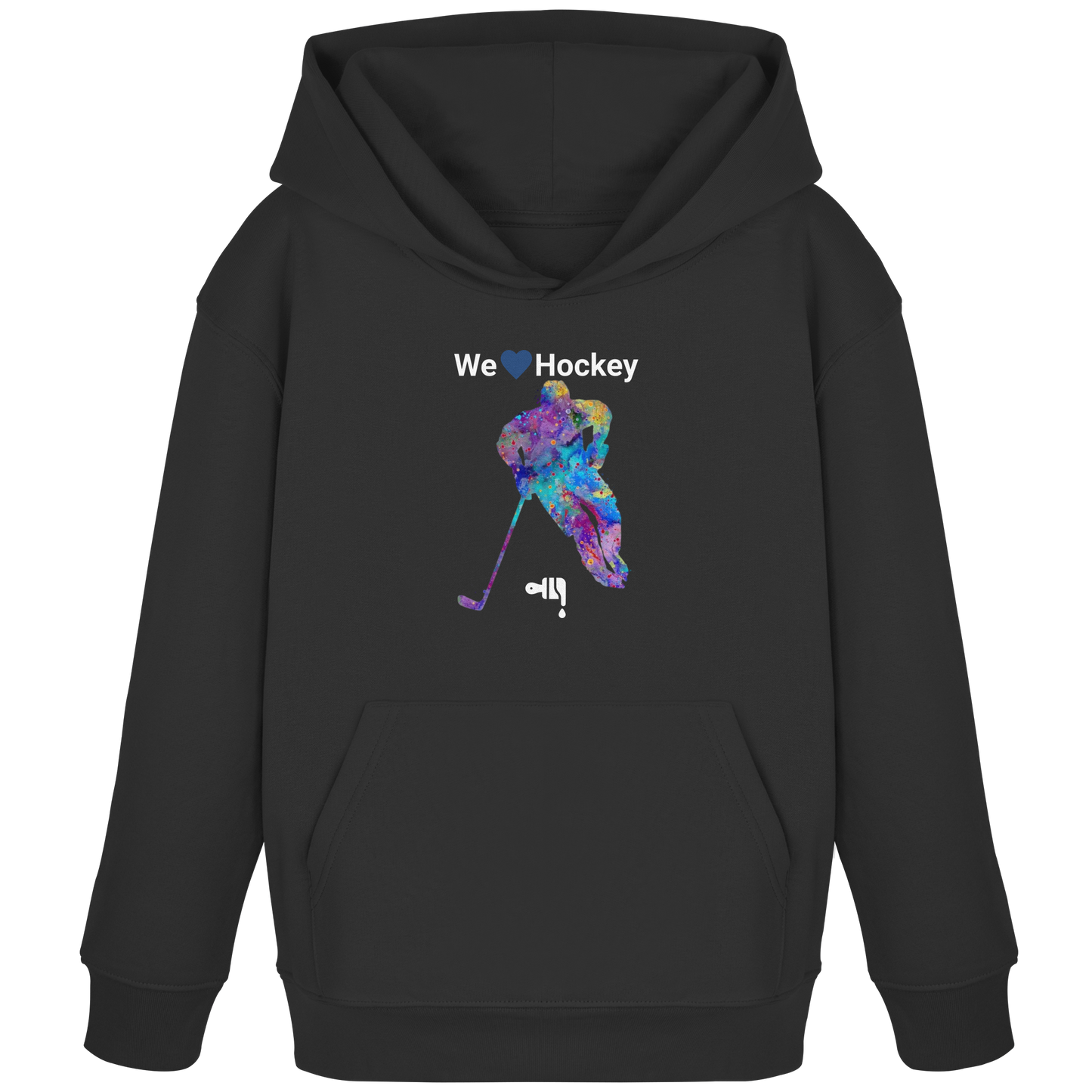 Gmoit WE LOVE HOCKEY - Kids Organic Hoodie