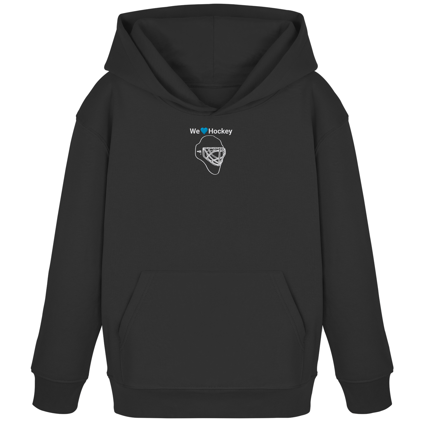 Gmoit Goalie gestickt WE LOVE HOCKEY - Kids Organic Hoodie