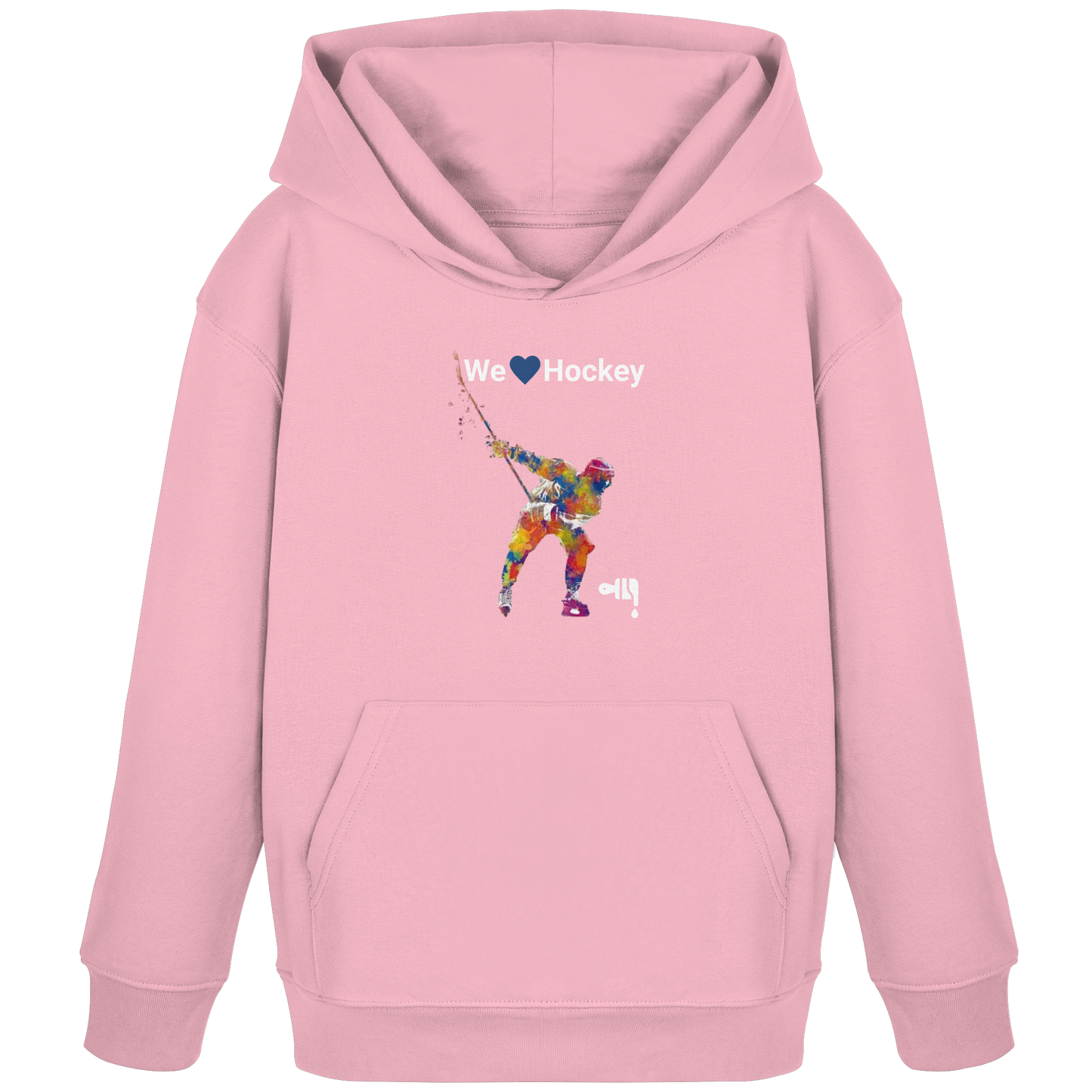 Gmoit WE LOVE HOCKEY - Kids Organic Hoodie