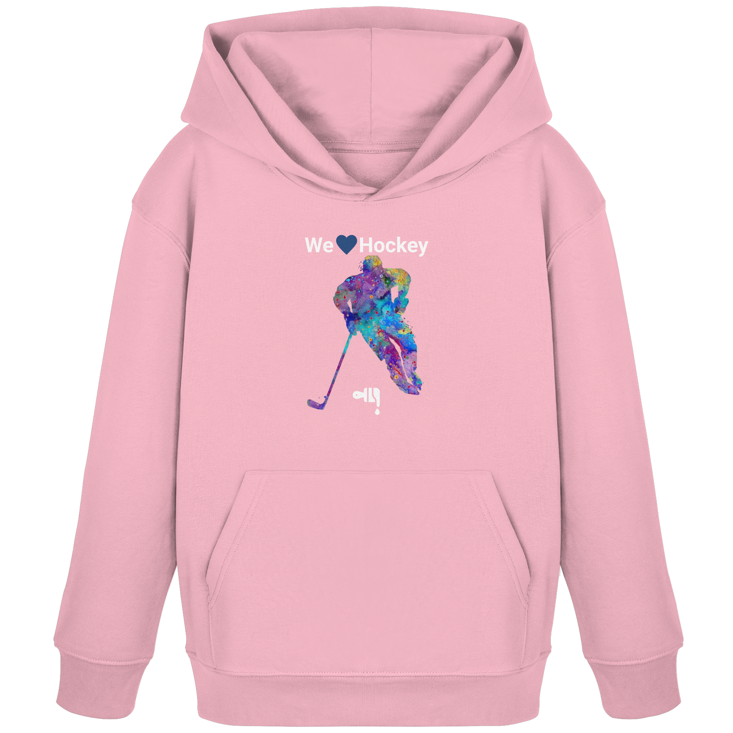 Gmoit WE LOVE HOCKEY - Kids Organic Hoodie