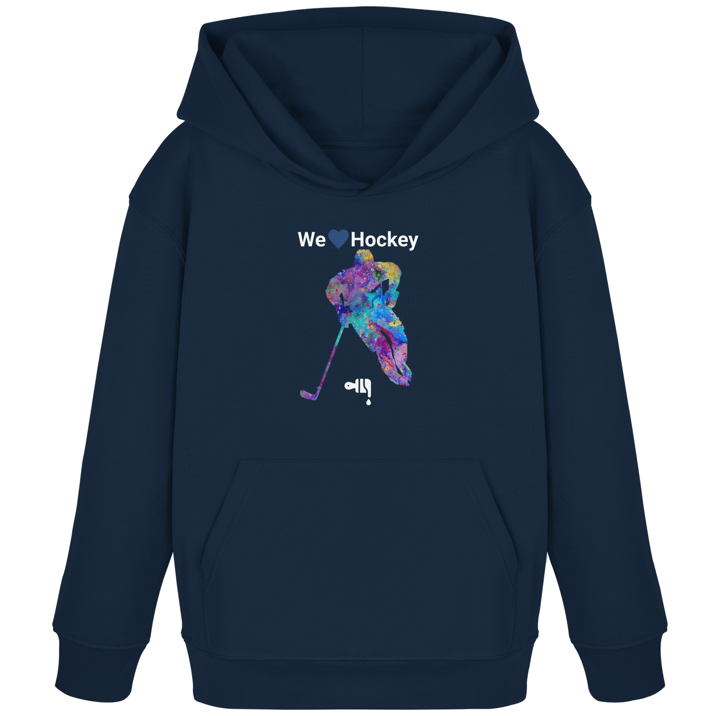 Gmoit WE LOVE HOCKEY - Kids Organic Hoodie
