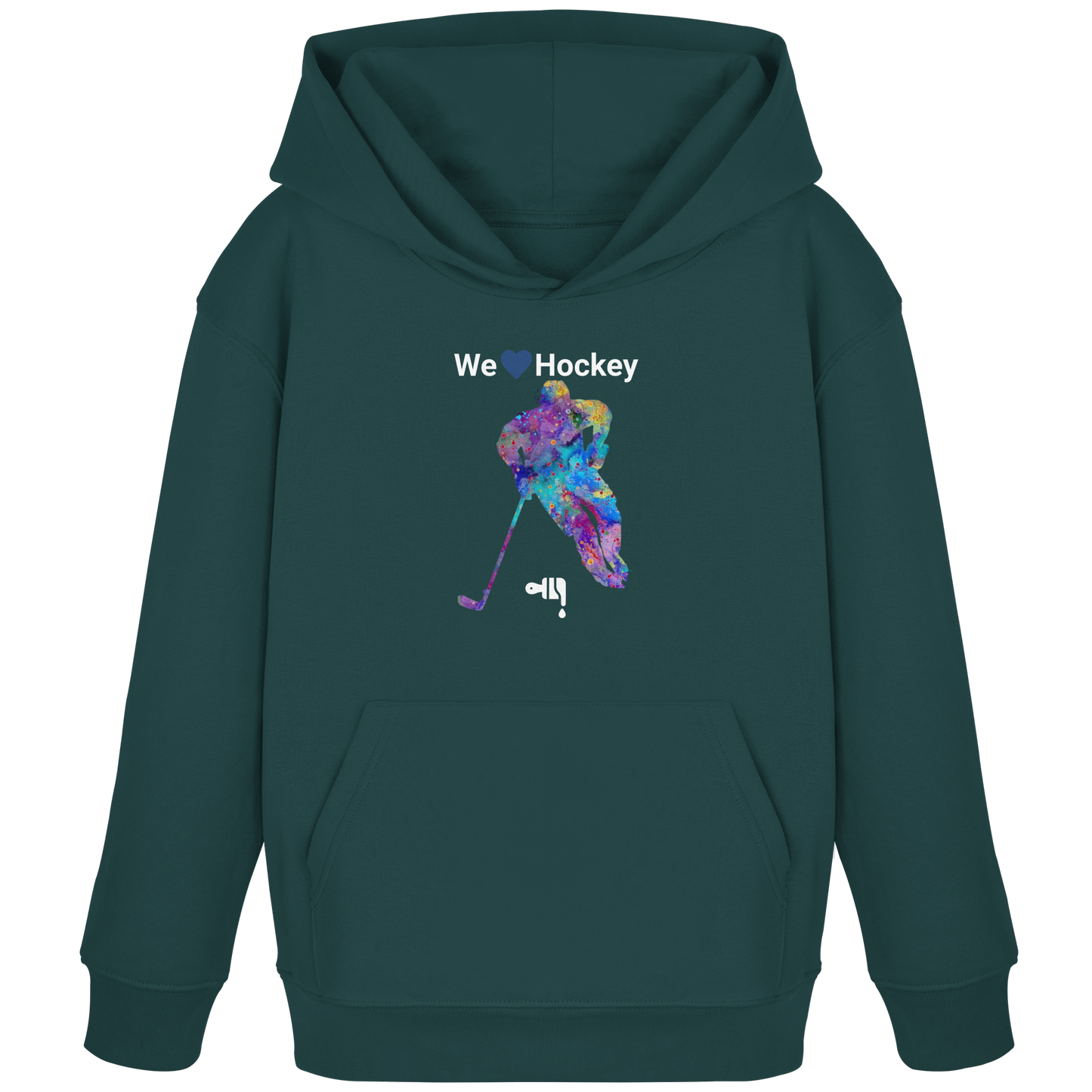 Gmoit WE LOVE HOCKEY - Kids Organic Hoodie