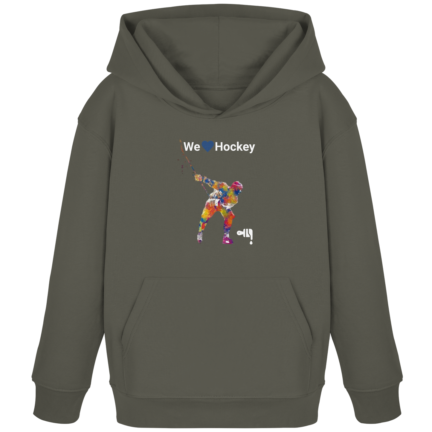 Gmoit WE LOVE HOCKEY - Kids Organic Hoodie