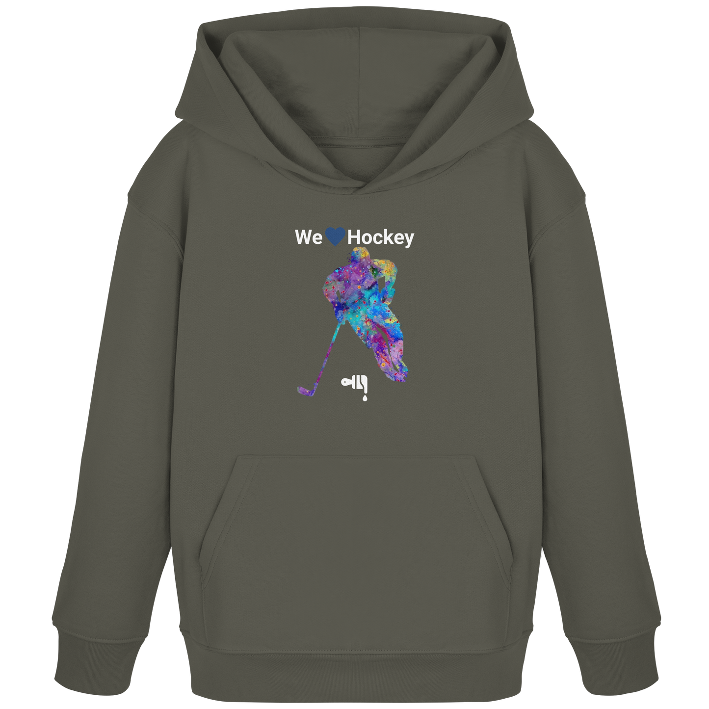 Gmoit WE LOVE HOCKEY - Kids Organic Hoodie
