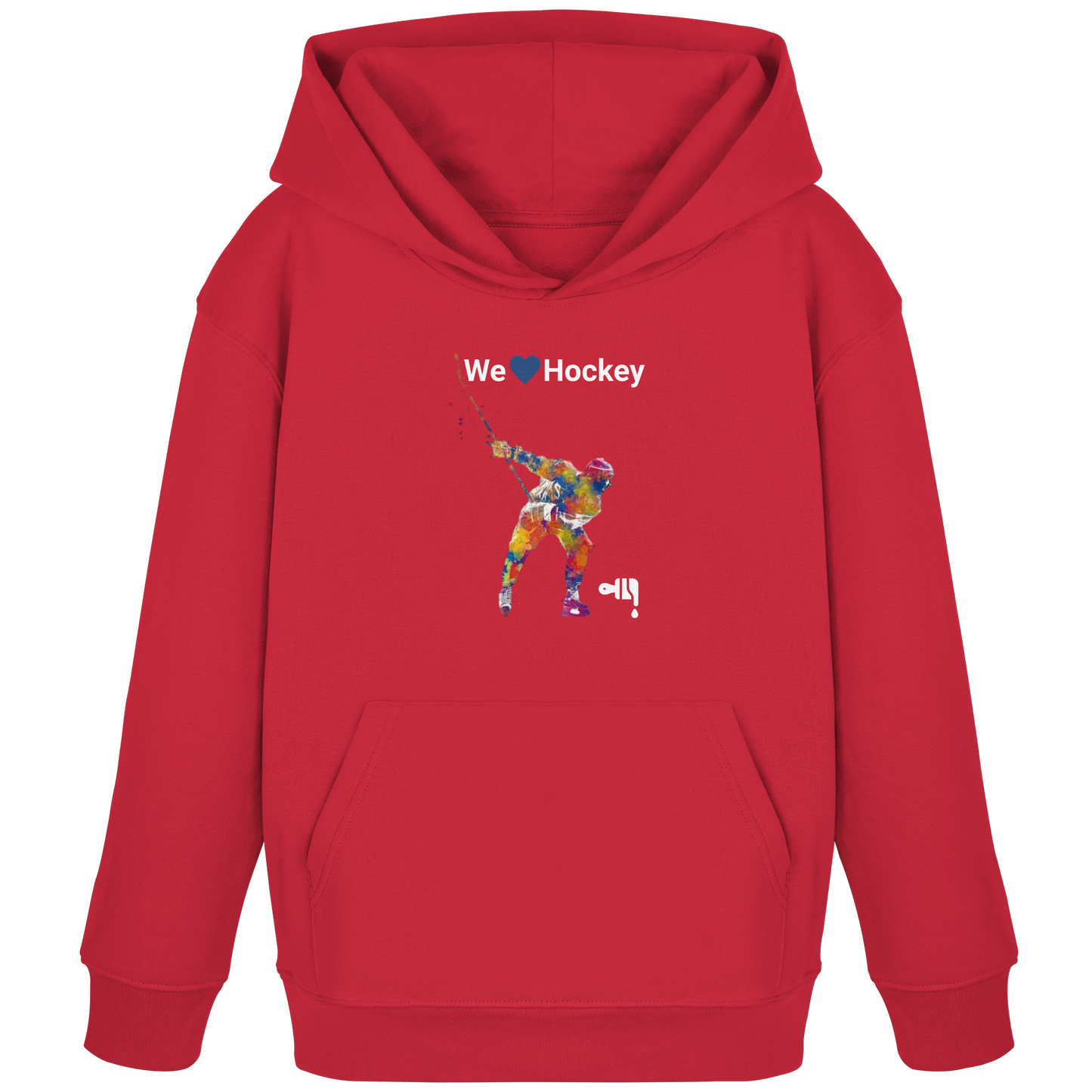 Gmoit WE LOVE HOCKEY - Kids Organic Hoodie
