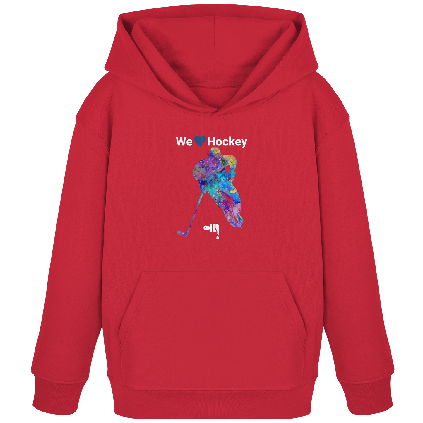 Gmoit WE LOVE HOCKEY - Kids Organic Hoodie