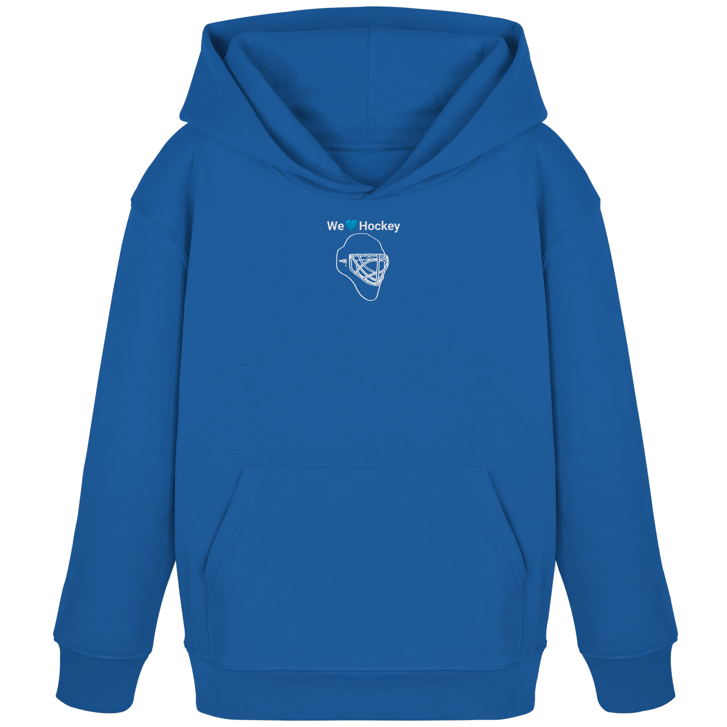 Gmoit Goalie gestickt WE LOVE HOCKEY - Kids Organic Hoodie