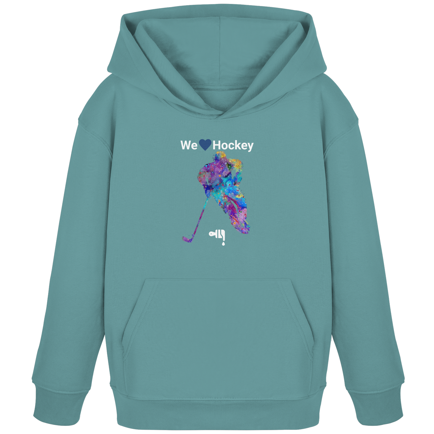 Gmoit WE LOVE HOCKEY - Kids Organic Hoodie