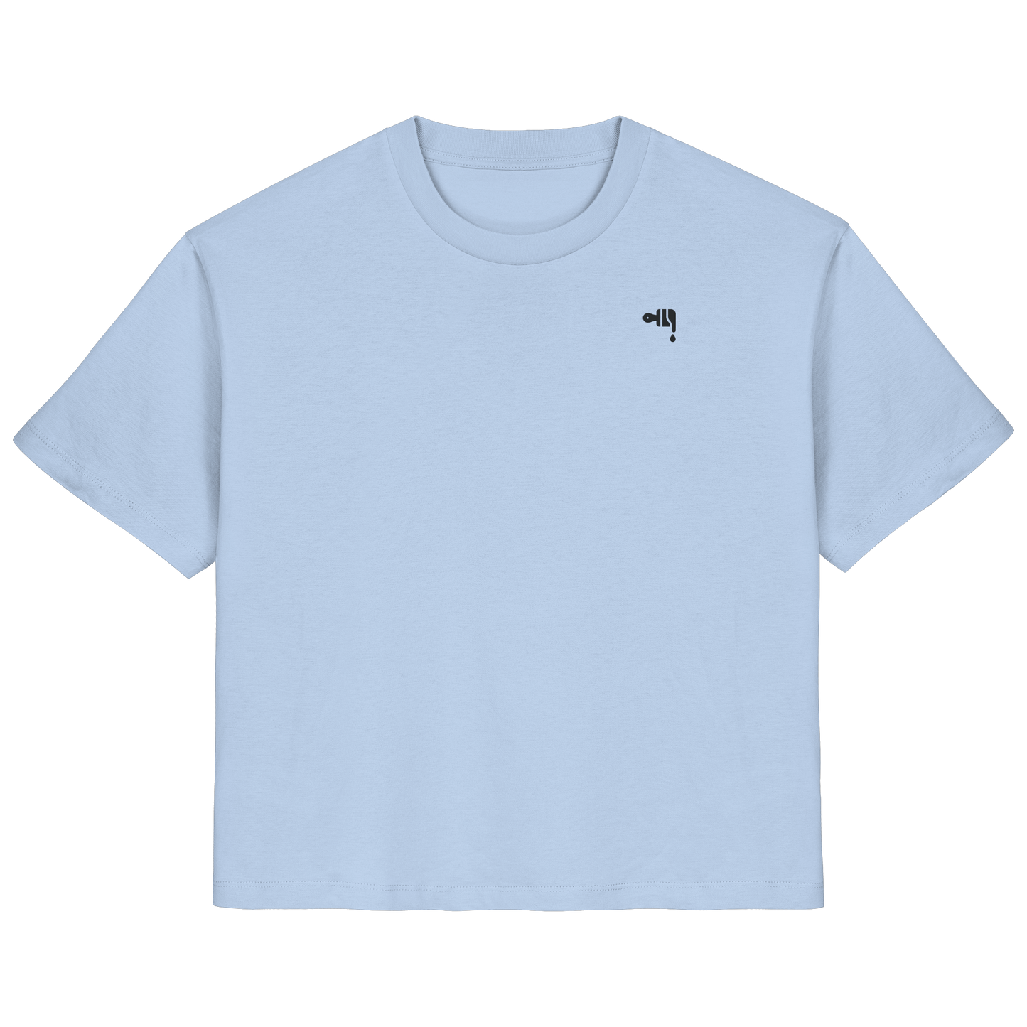 Gmoit NEW LOGO black - Ladies Organic Shirt