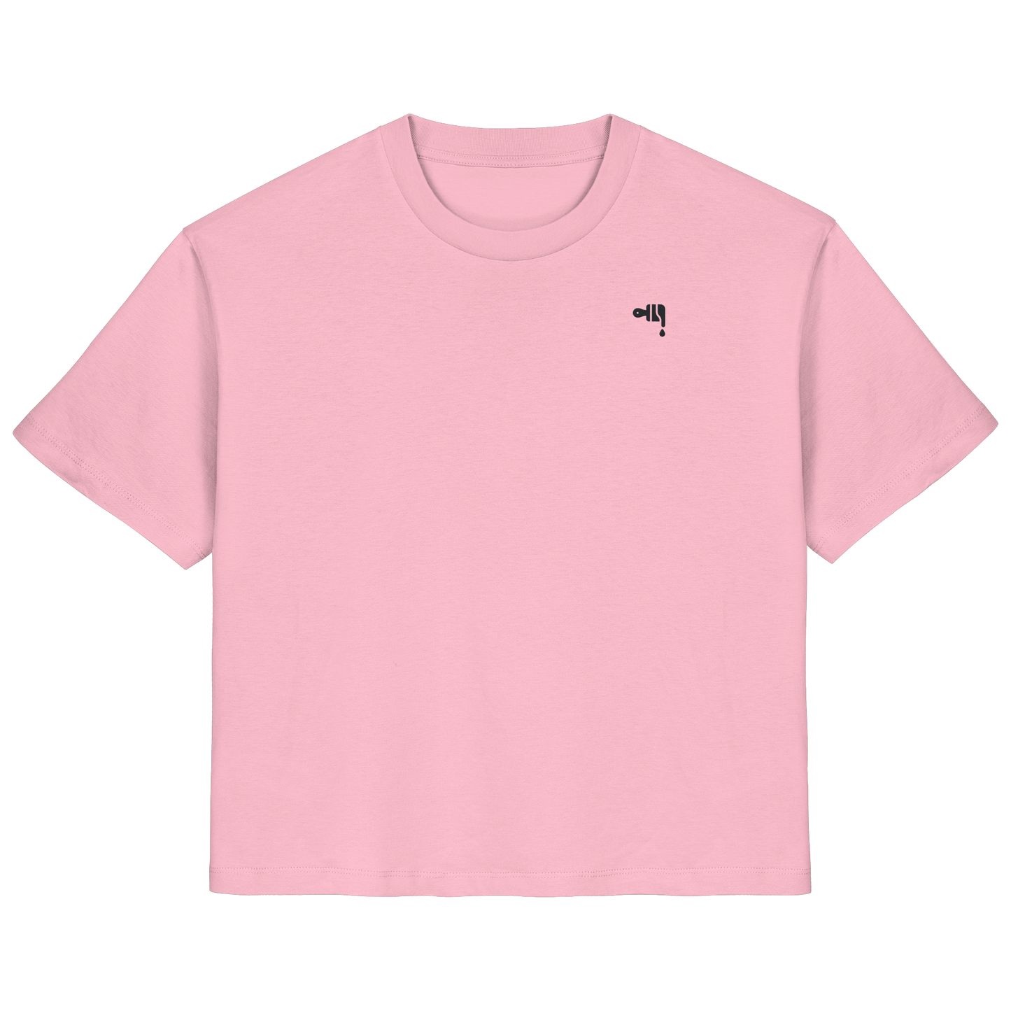Gmoit NEW LOGO black - Ladies Organic Shirt