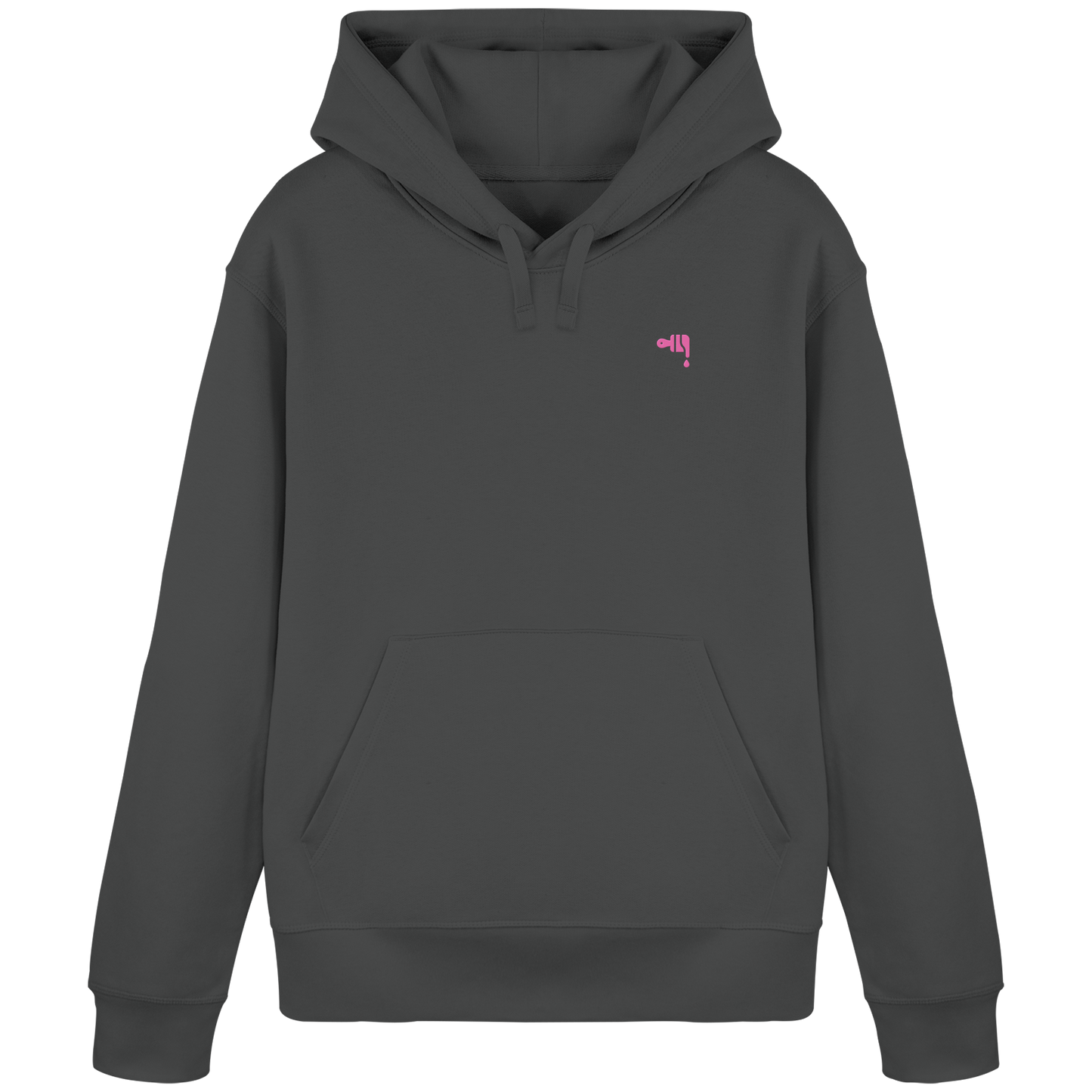 Gmoit NEW LOGO PINK - Ladies Organic Hoodie