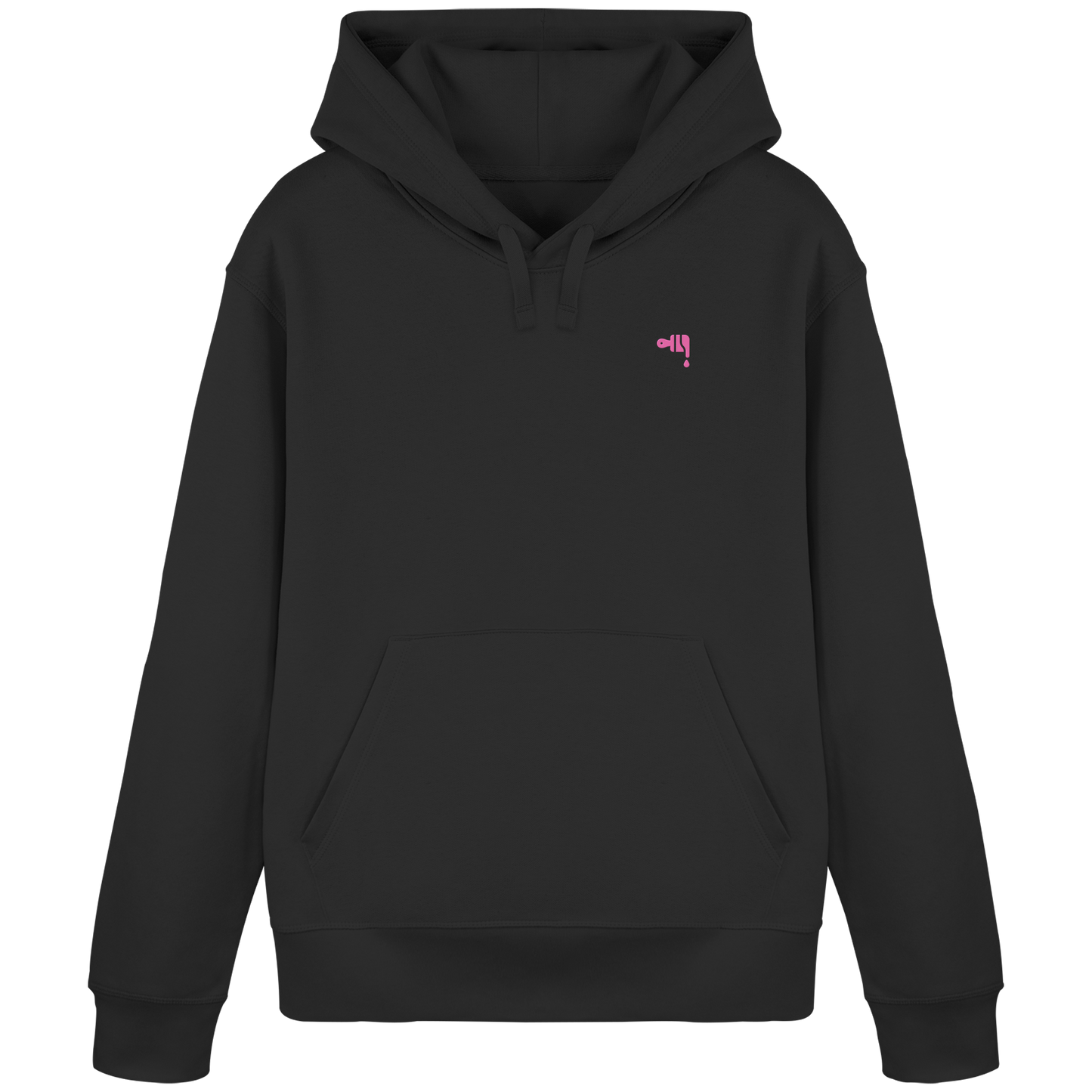 Gmoit NEW LOGO PINK - Ladies Organic Hoodie