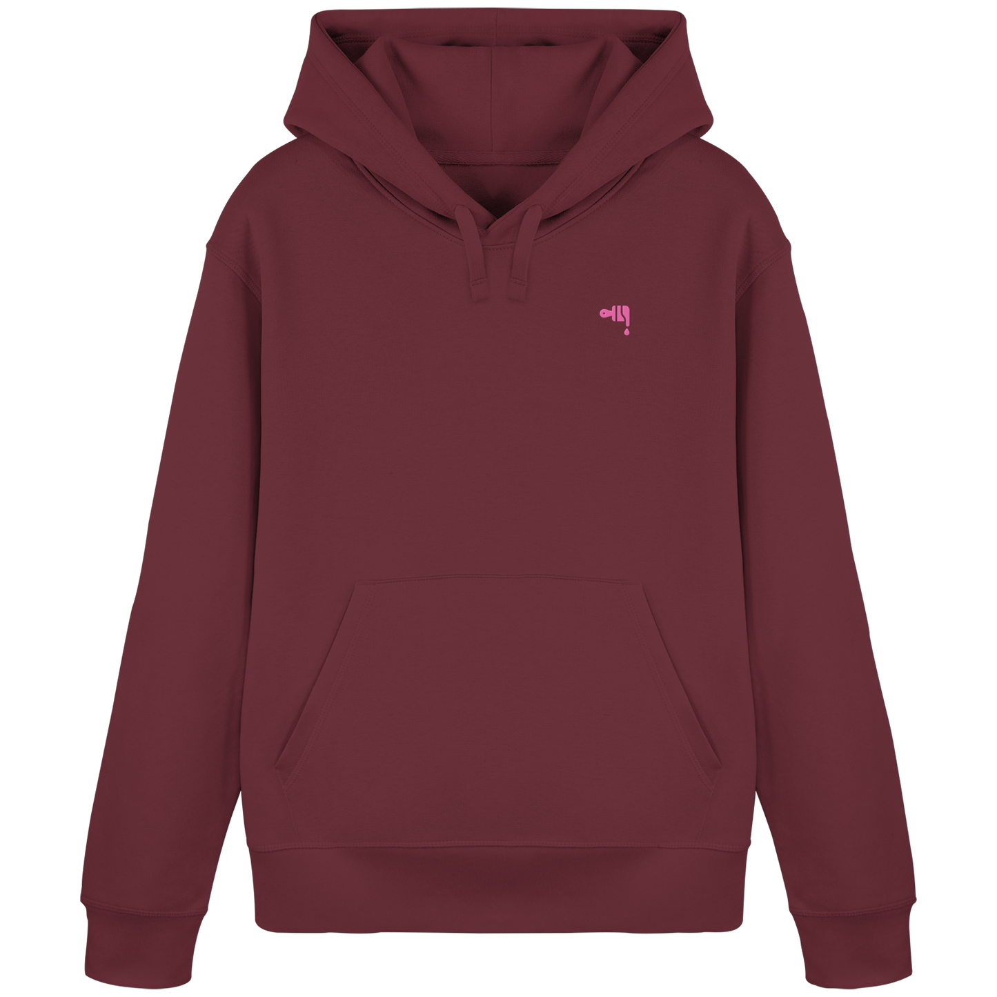 Gmoit NEW LOGO PINK - Ladies Organic Hoodie