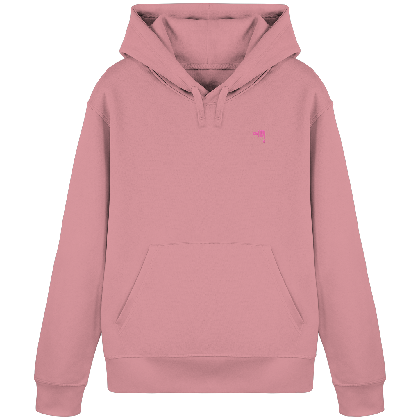 Gmoit NEW LOGO pink - Damen  Organic Hoodie