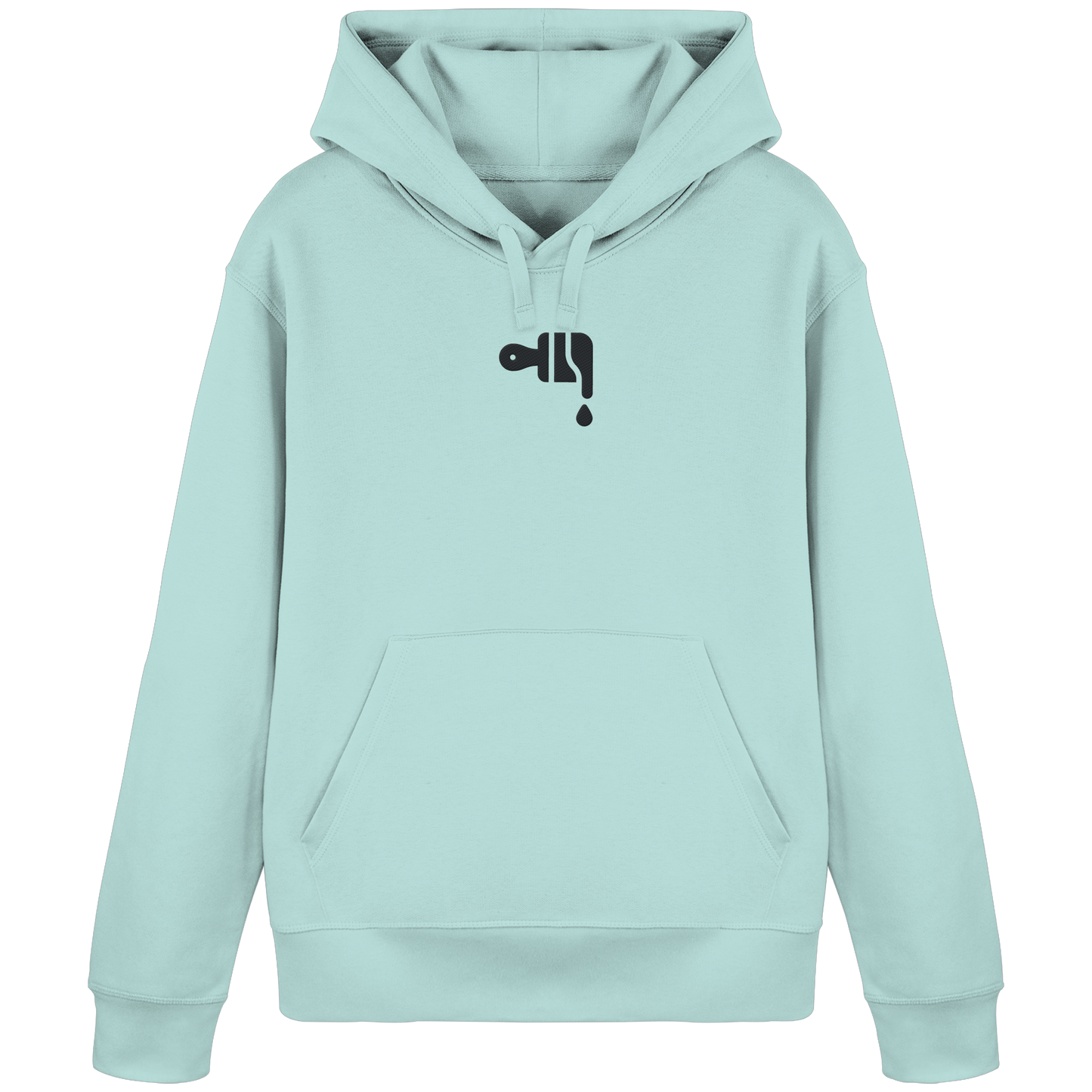 Gmoit NEW LOGO black & big - Damen Organic Hoodie