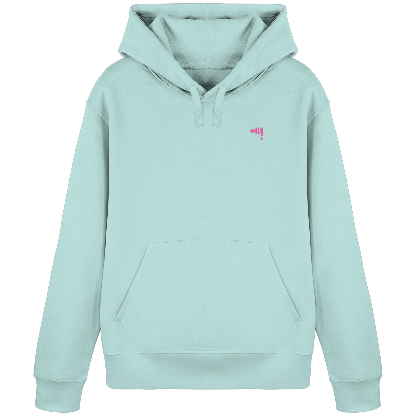 Gmoit NEW LOGO PINK - Ladies Organic Hoodie