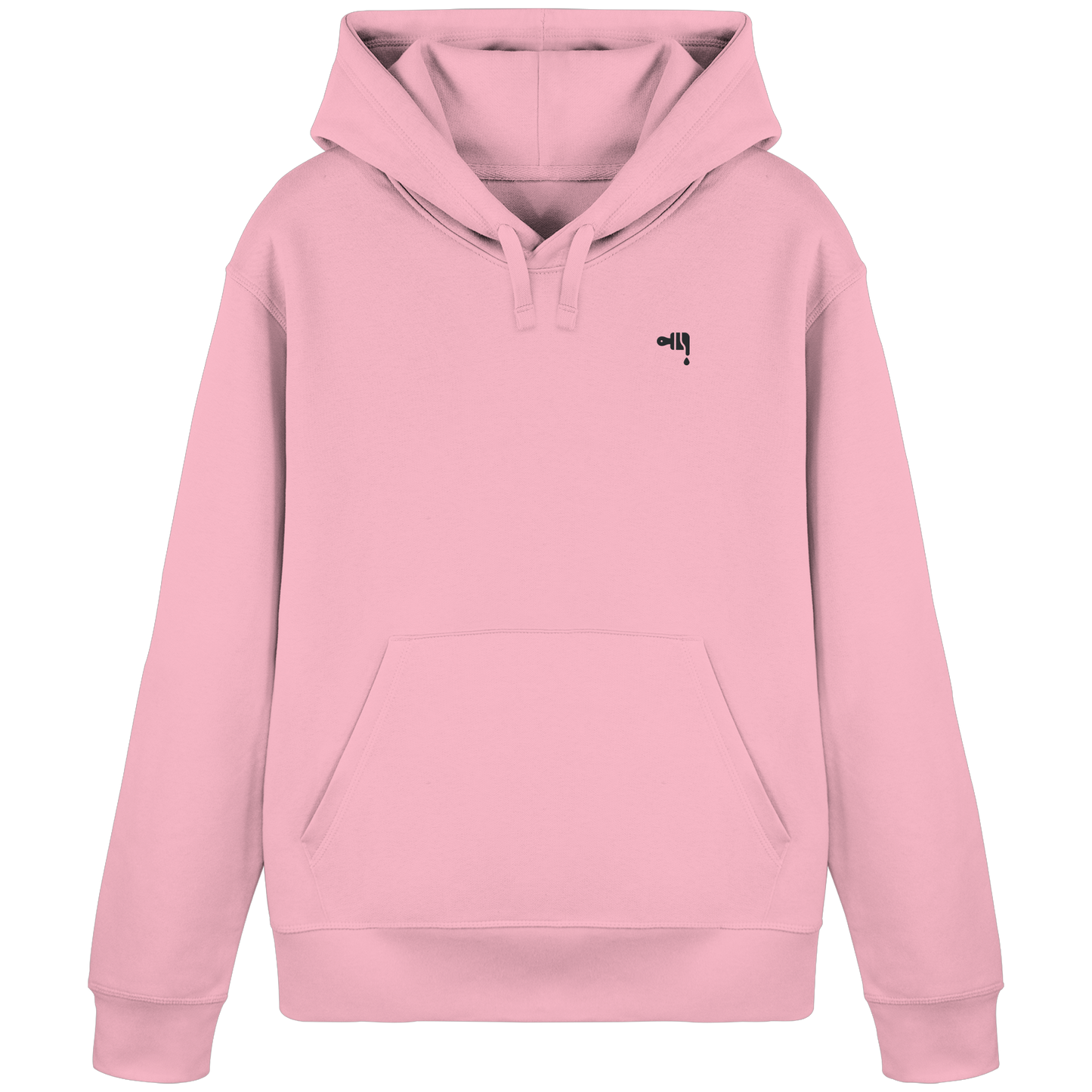 Gmoit NEW LOGO black - Ladies Organic Hoodie