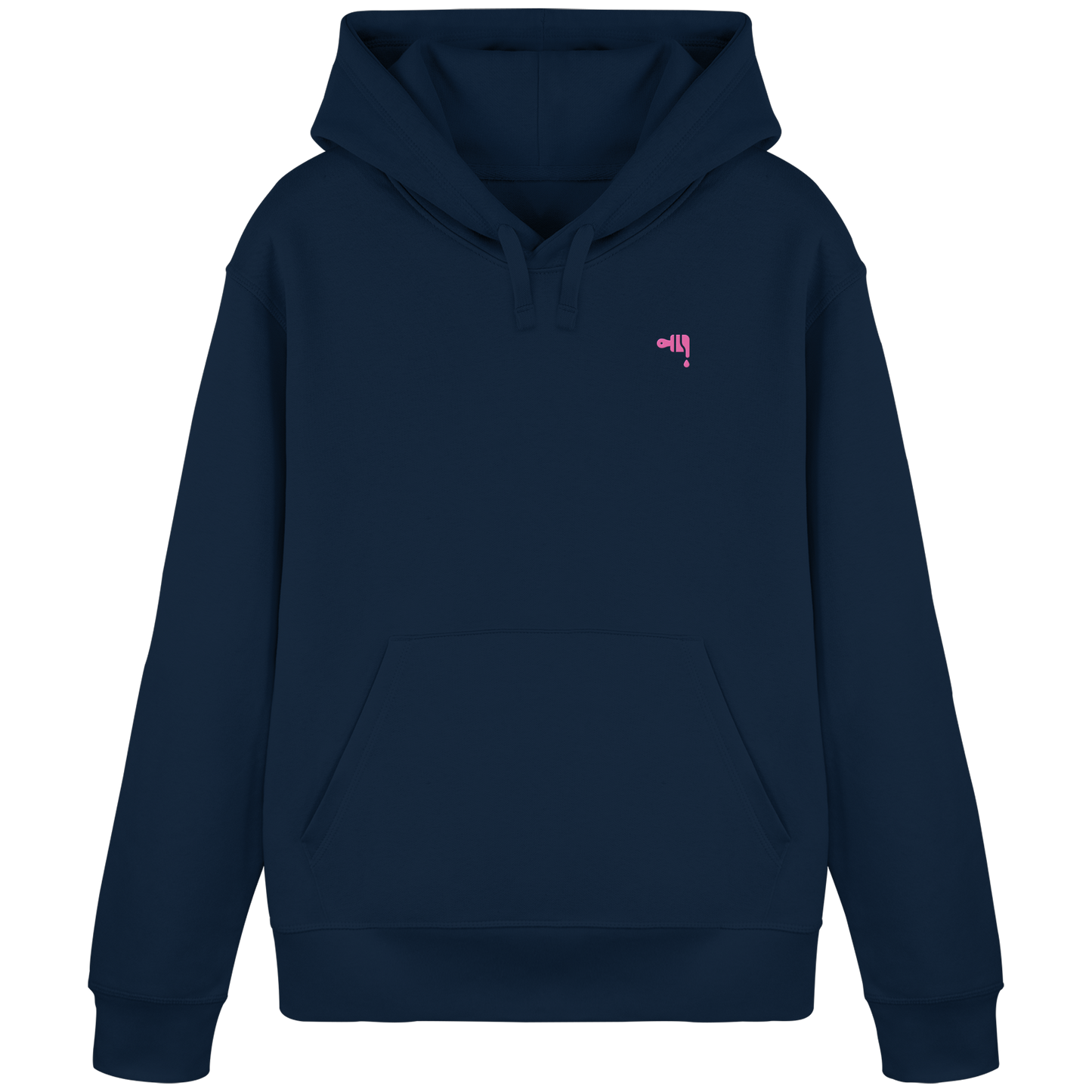 Gmoit NEW LOGO PINK - Ladies Organic Hoodie