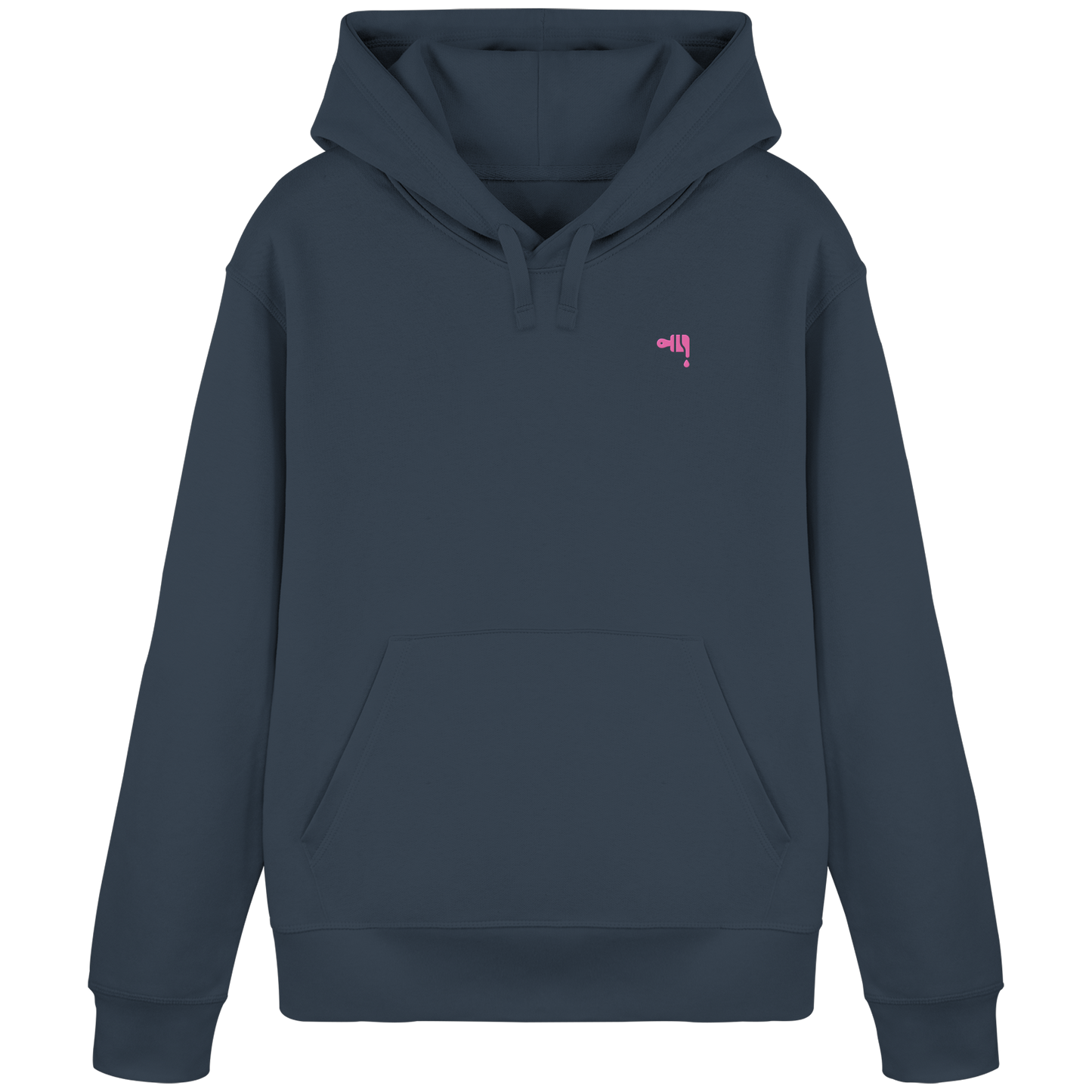 Gmoit NEW LOGO PINK - Ladies Organic Hoodie
